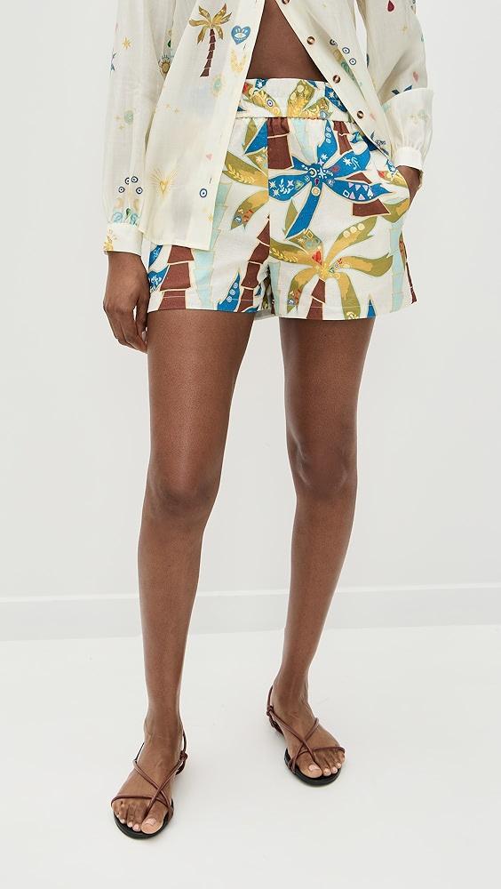 Never Fully Dressed Palm Elissa Shorts | Shopbop Product Image