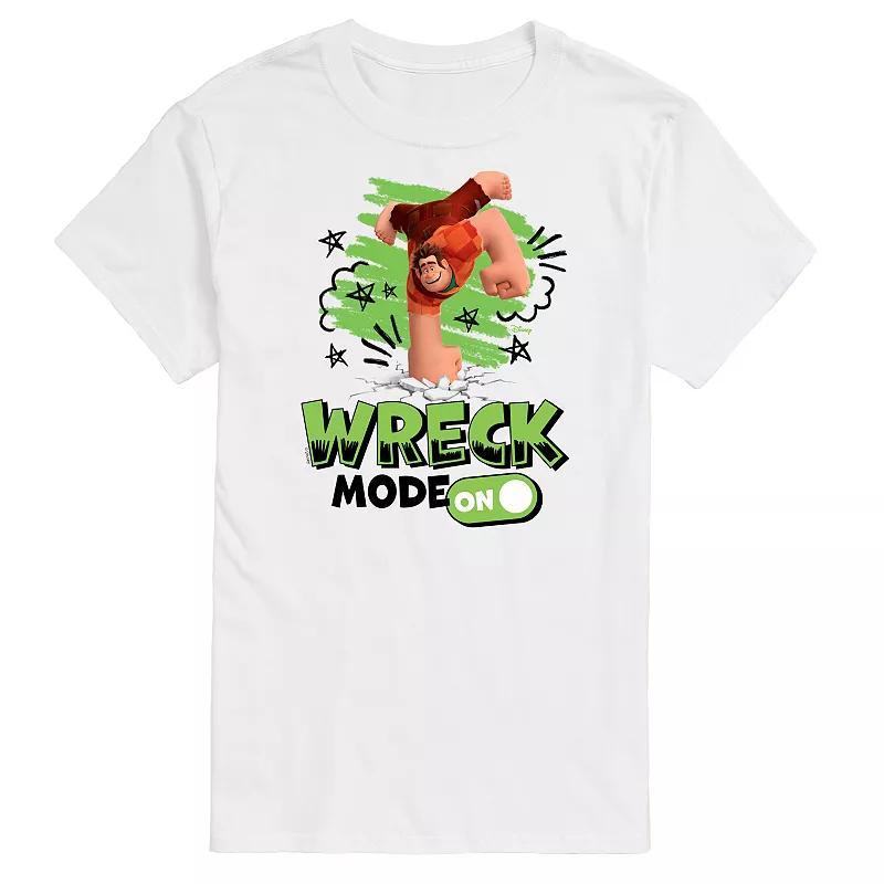 Disneys Wreck It Ralph Mens Wreck Mode On Graphic Tee Product Image