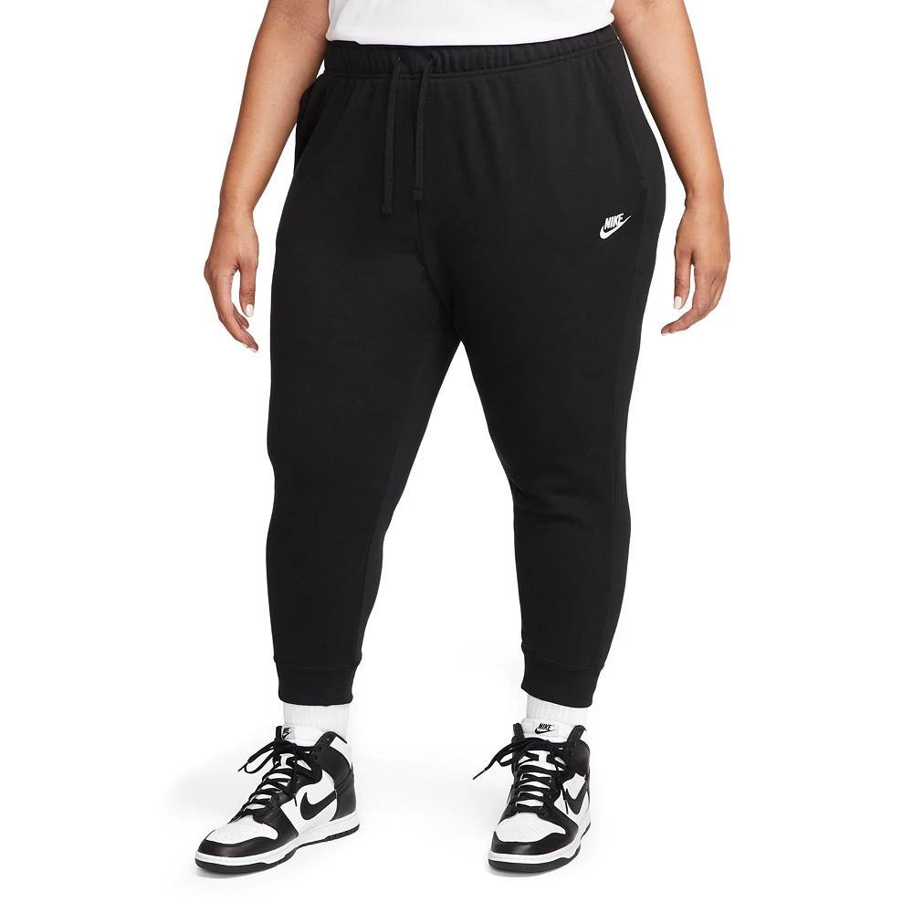 Plus Size Nike Sportswear Club Fleece Joggers, Women's, Size: 3XL, Black Product Image