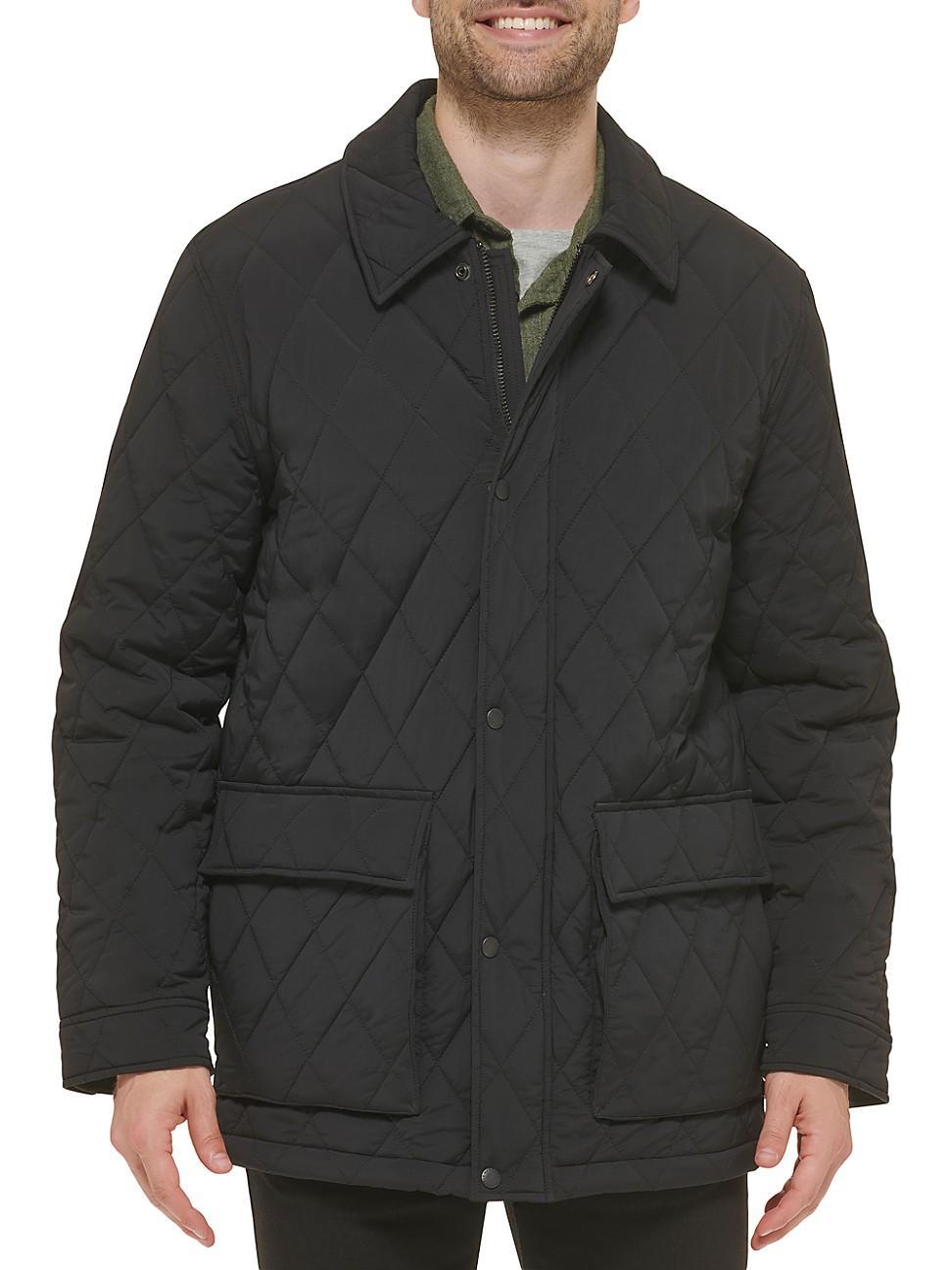 Cole Haan Stretch Quilted Jacket Product Image