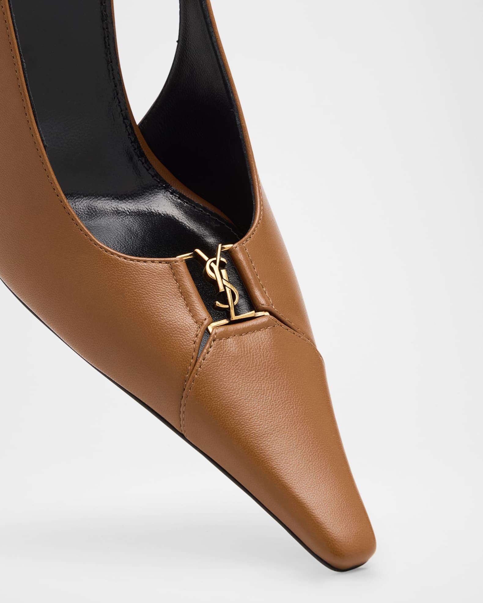 Babylone Leather YSL Slingback Pumps Product Image