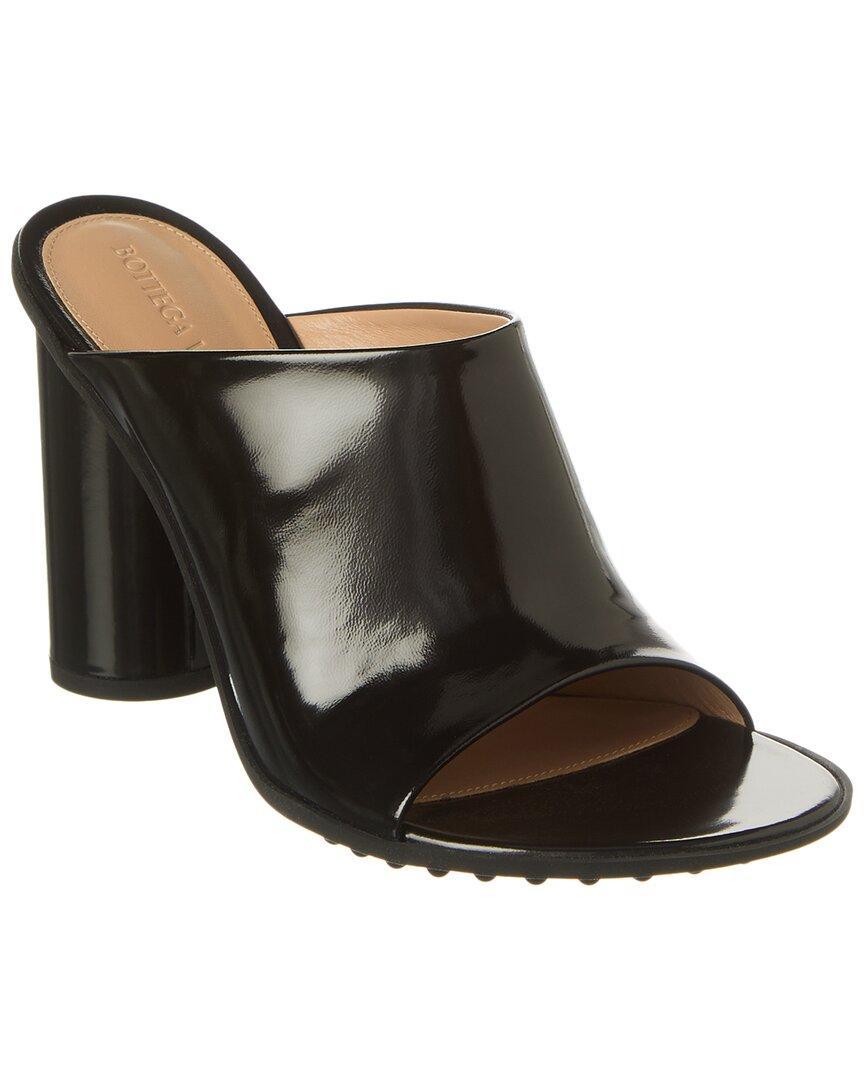BOTTEGA VENETA Canalazzo Leather Mule In Black Product Image