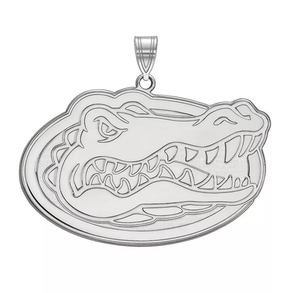 LogoArt Sterling Silver Florida Gators Extra Large Pendant, Women's, Size: 32 mm Product Image