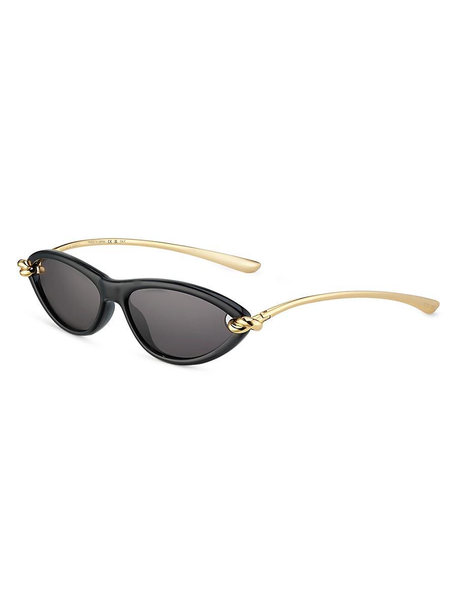 Bottega Veneta New Knot 56mm Cat Eye Statment Sunglasses Product Image