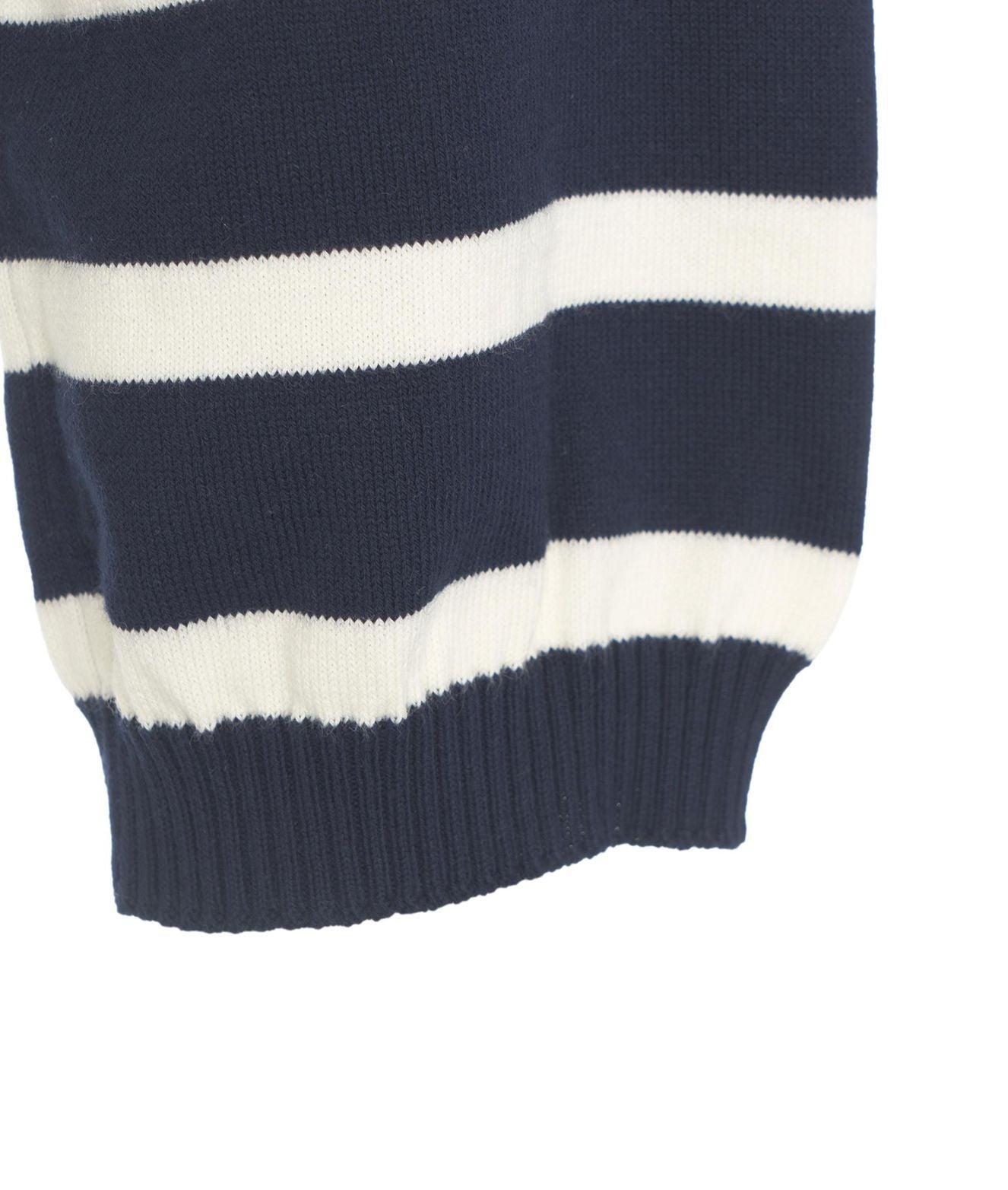 Striped knit pullover Product Image