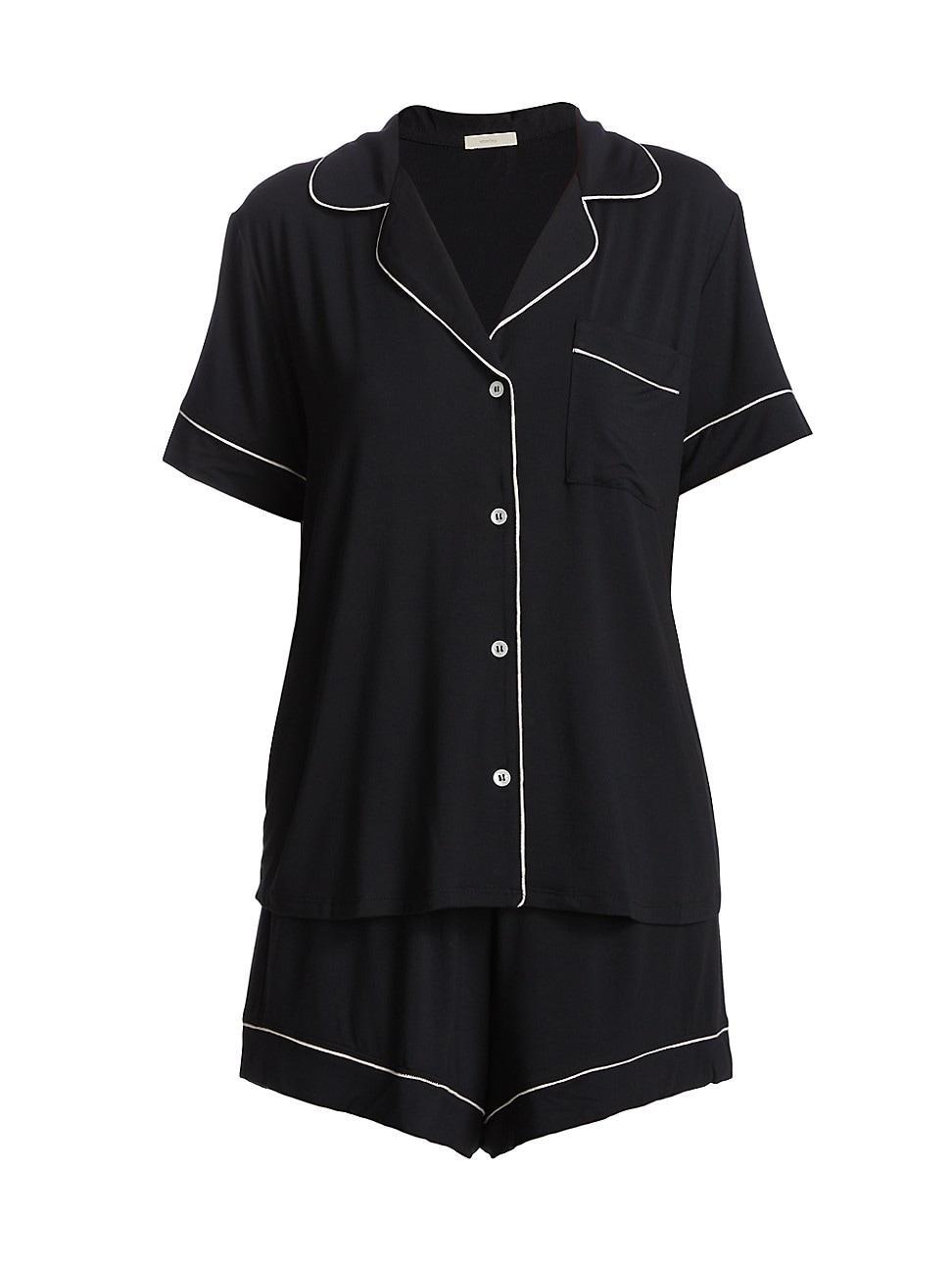Eberjey Gisele Relaxed Short Sleeve Top & Shorts Product Image