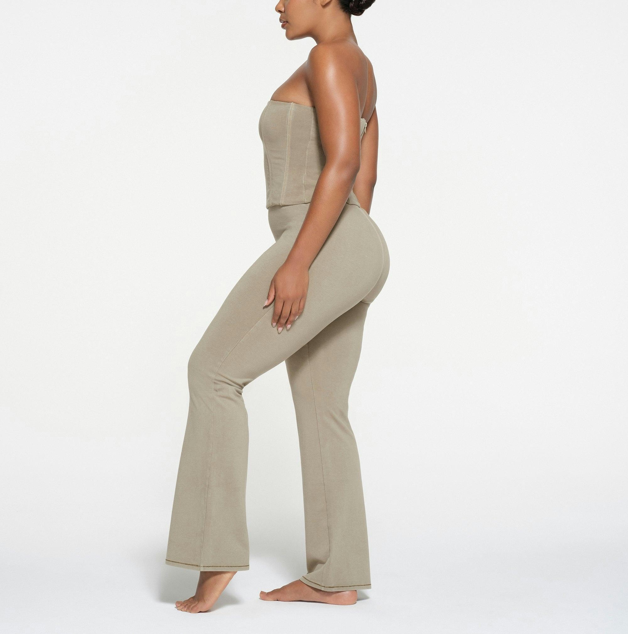 OUTDOOR SQUARE NECK ONESIE | TAUPE Product Image