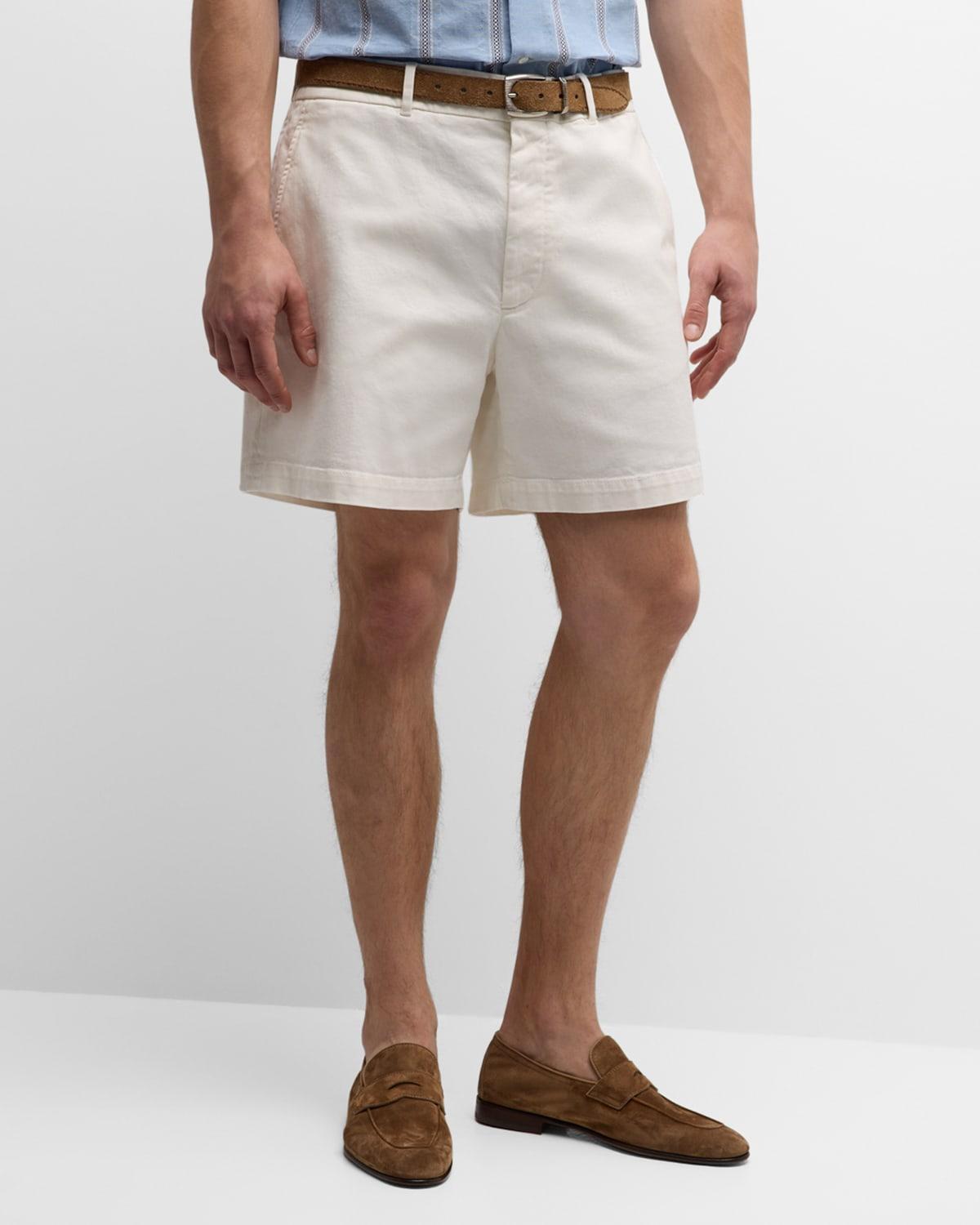 Men's Dyed Denim Bermuda Shorts Product Image