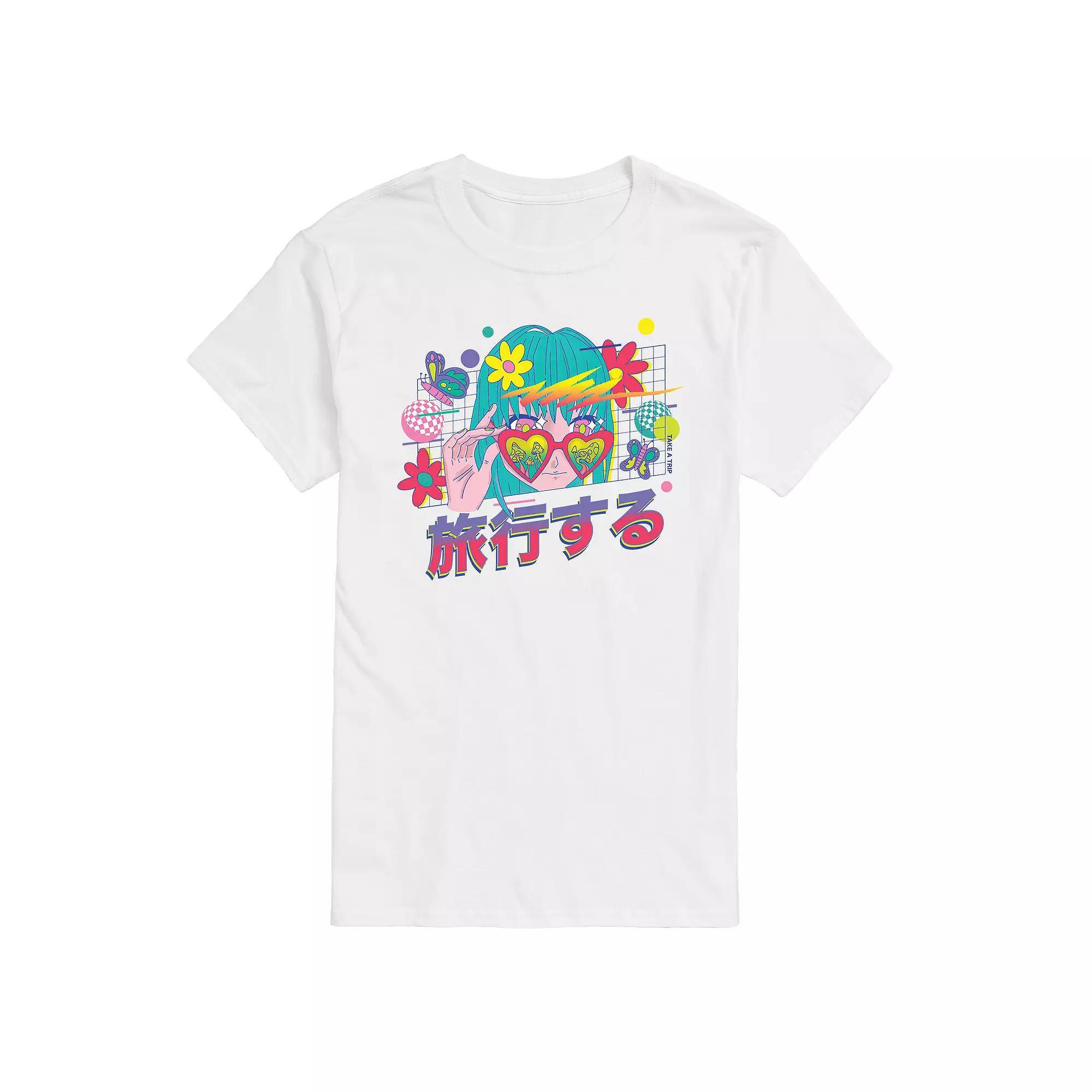 Mens Anime Take A Trip Tee Product Image