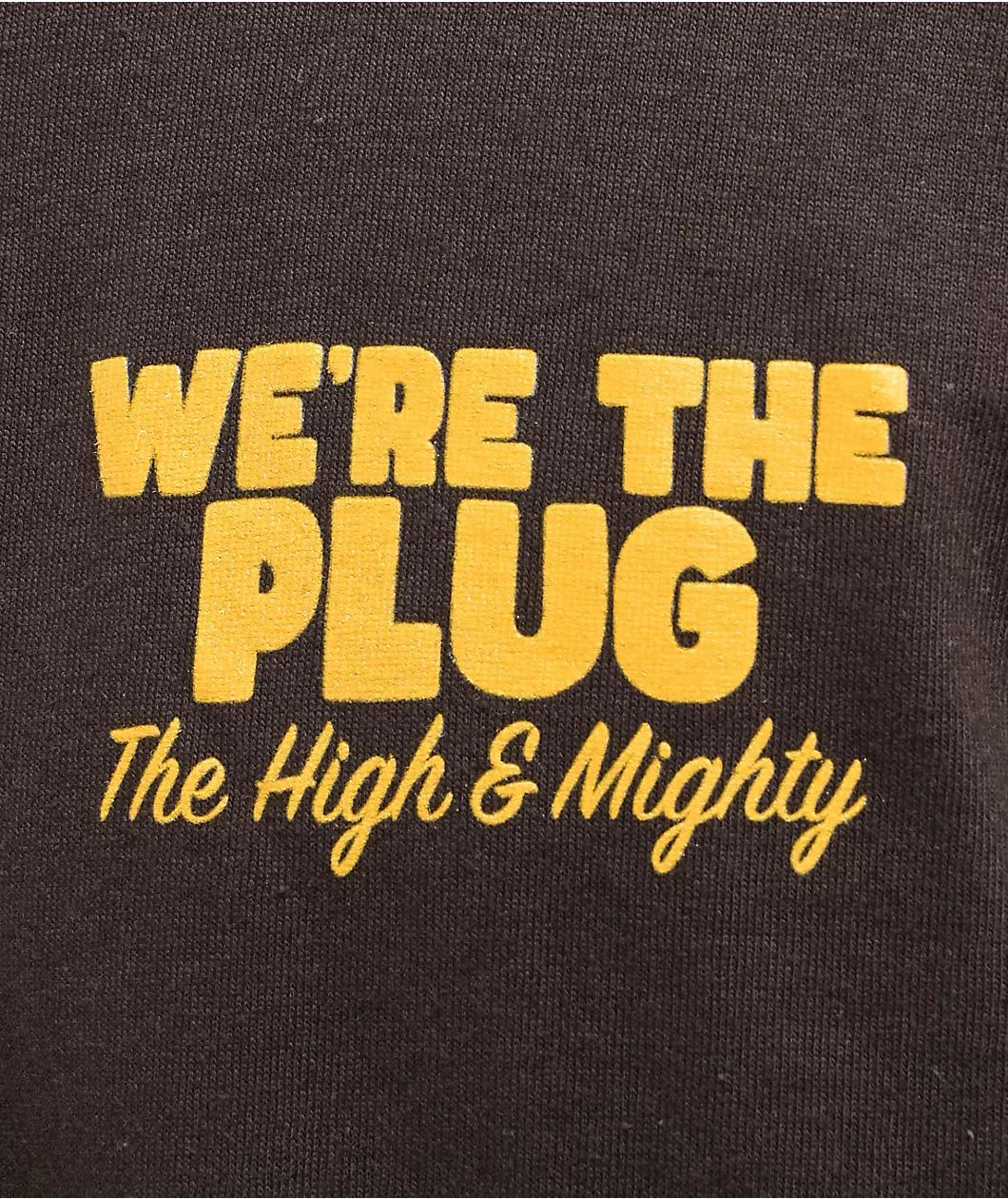 The High & Mighty The Plug Brown T-Shirt Product Image