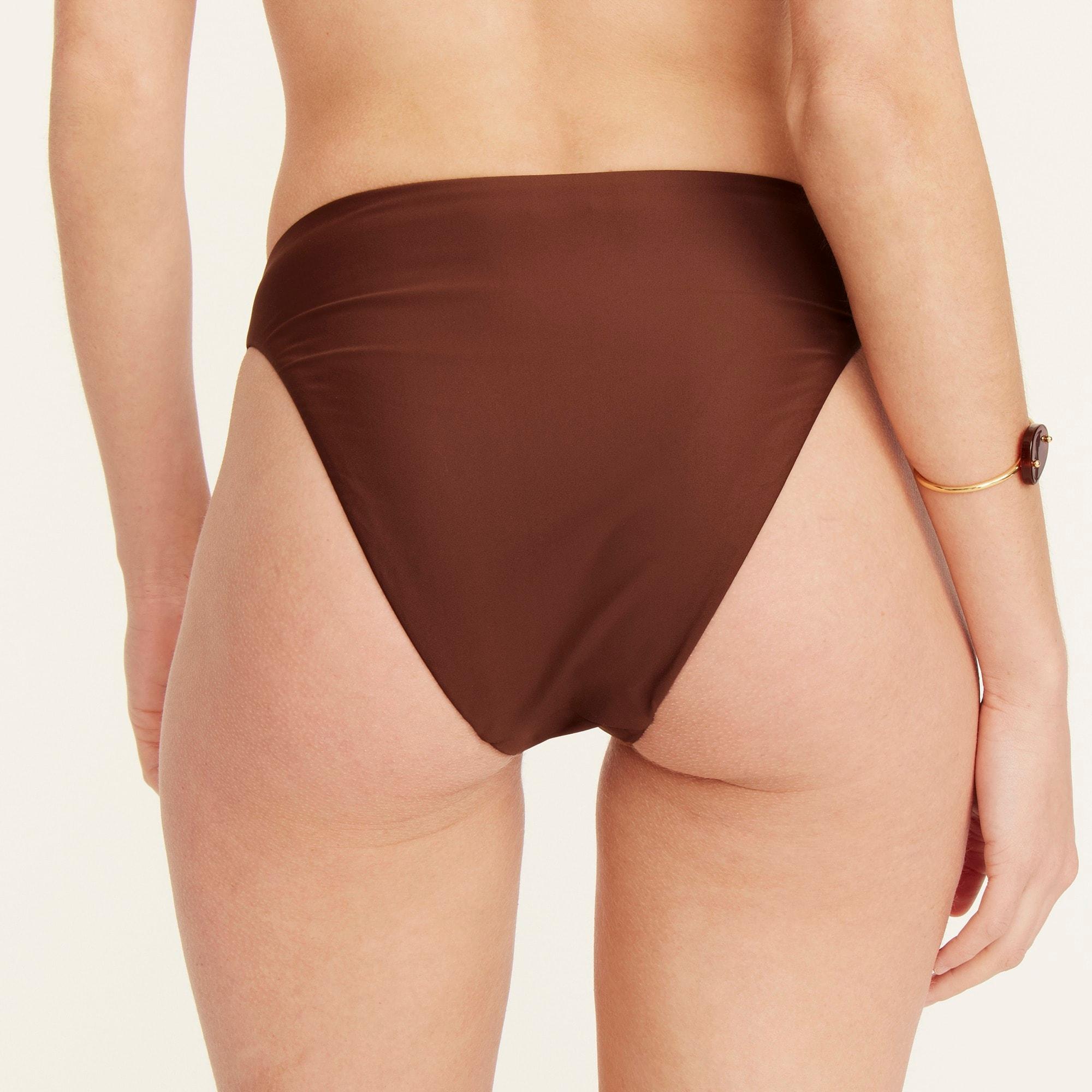 High-rise cheeky bikini bottom Product Image