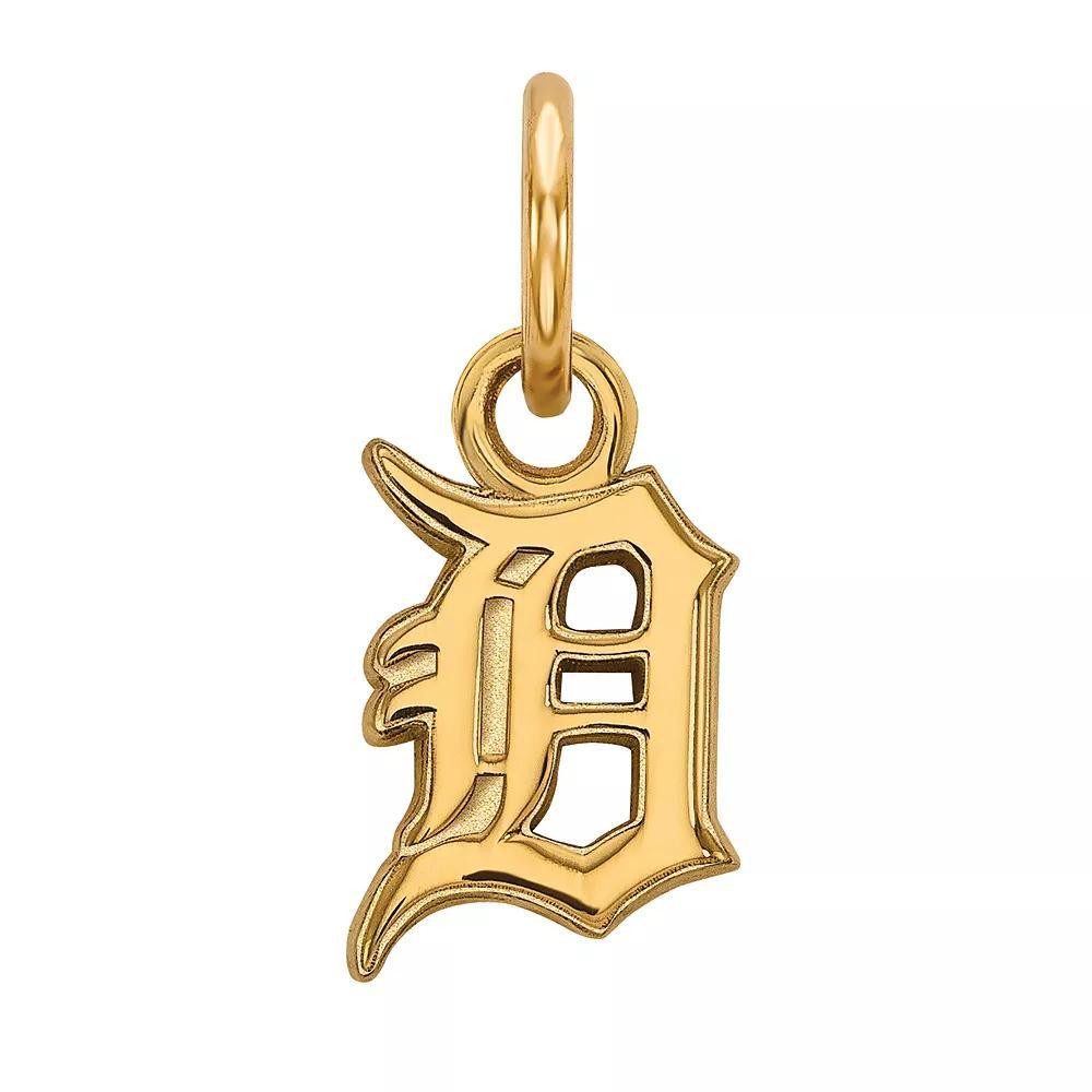 LogoArt Sterling Silver Detroit Tigers Extra Small Pendant, Women's, Size: 16MM Product Image