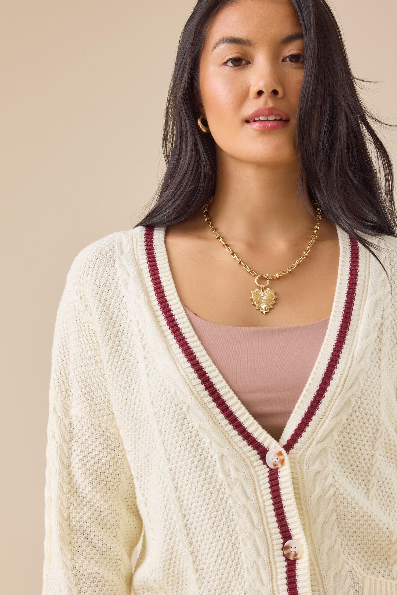 Nara Varsity Cardigan Product Image