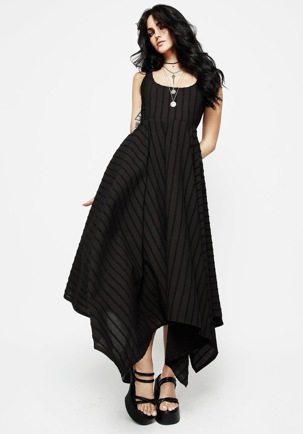 Blythe Handkerchief Hem Midaxi Dress Product Image