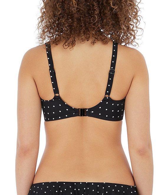 Freya Jewel Cove Italini Dotted Print Ruffle Waist Cheeky Swim Bottom Product Image