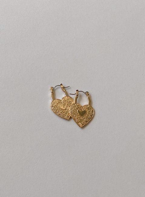 Classic Moments Earrings Gold Product Image