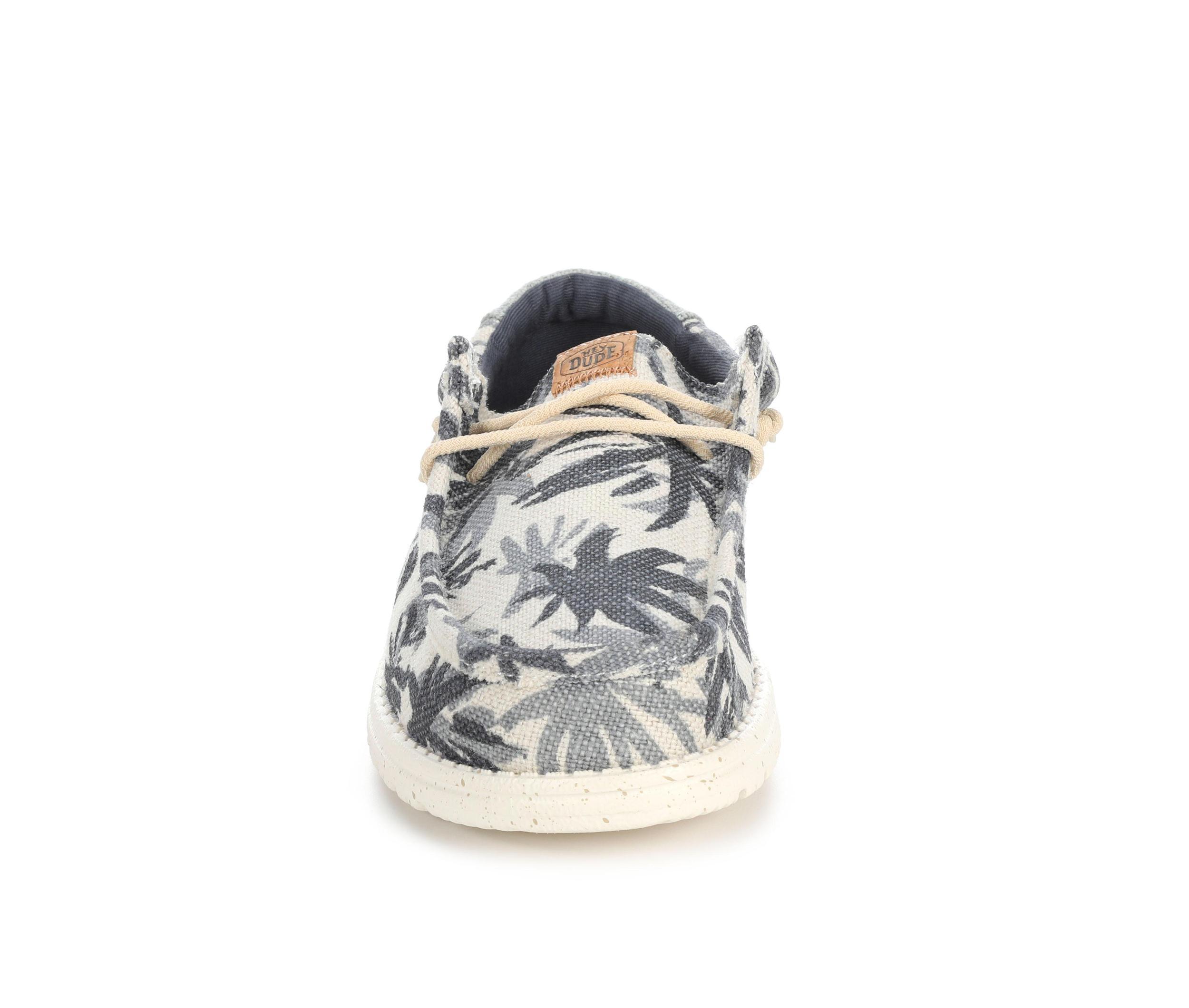 Men's HEYDUDE Wally Palm Jute Casual Shoes Product Image