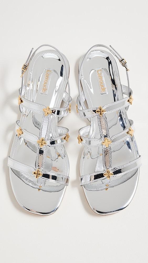 Larroudé Harmony Flat Sandals | Shopbop Product Image