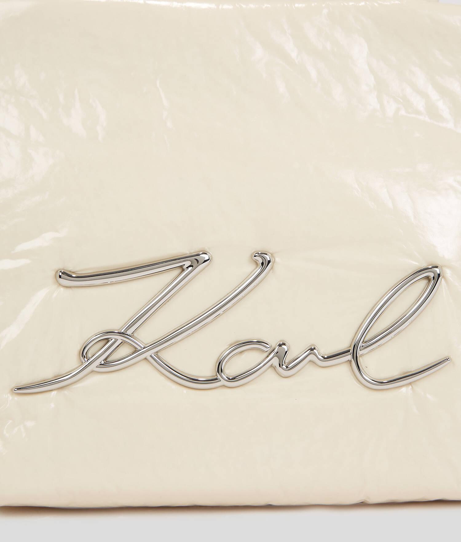 K/SIGNATURE SOFT SMALL TOTE BAG Product Image