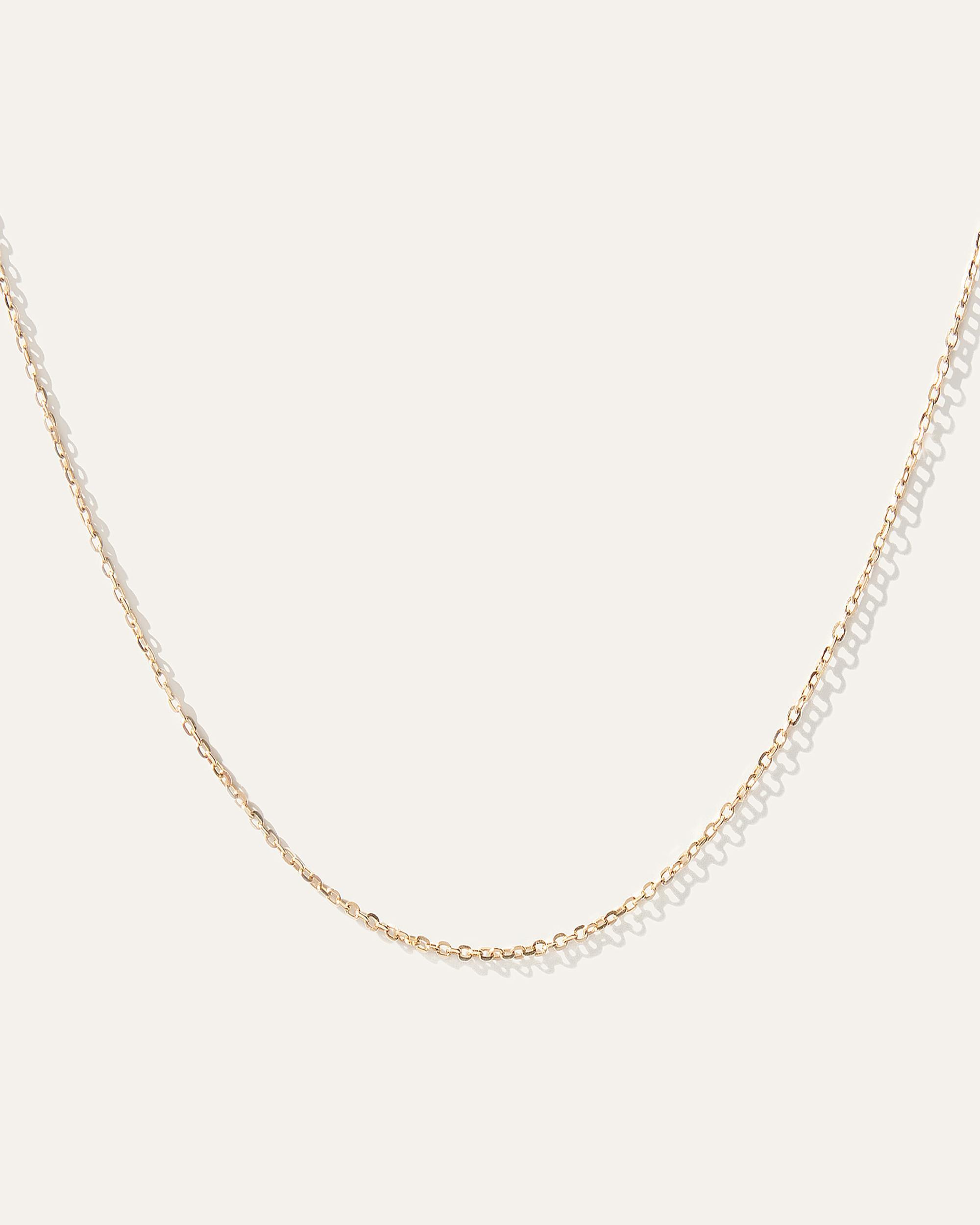 Quince | Women's 14k Gold Petite Cable Chain Product Image