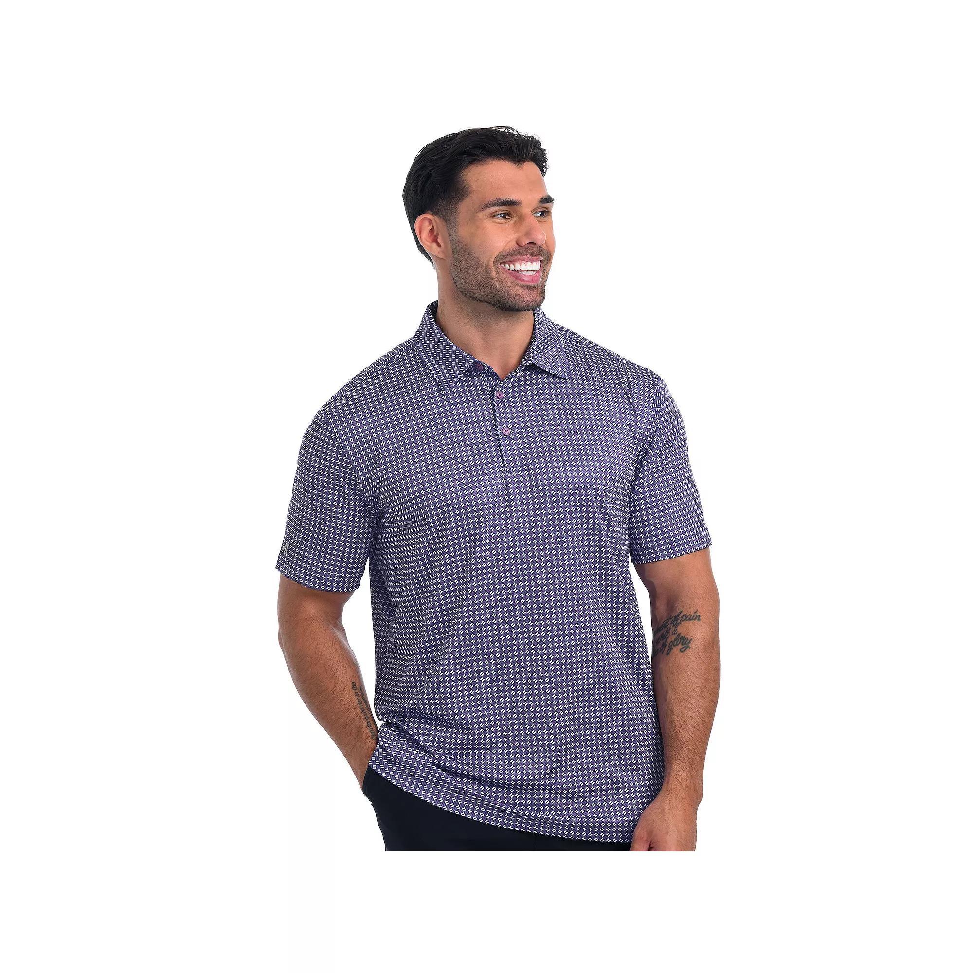 Men's Antigua Tack Polo, Size: XXL, Dusty Purple Product Image