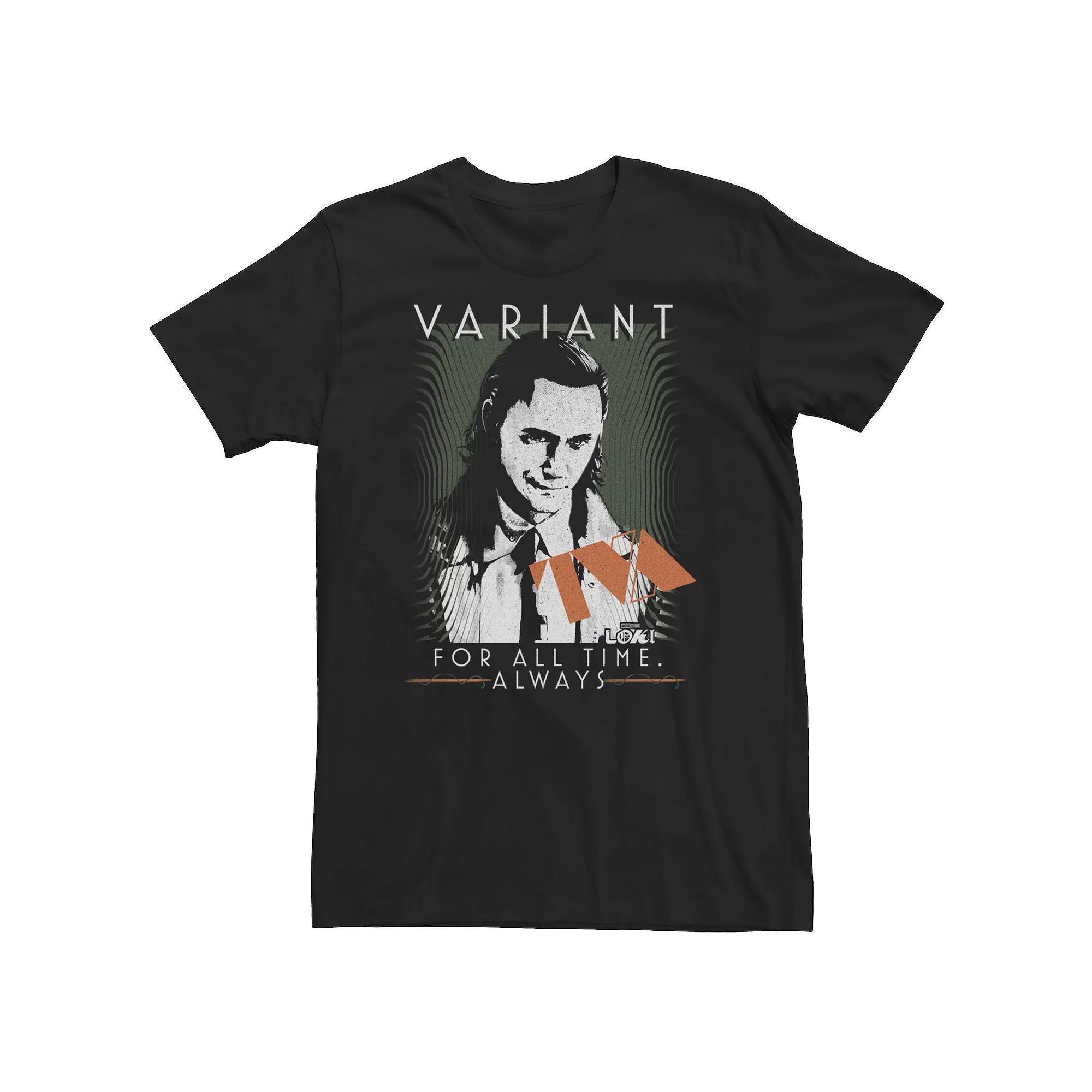 Big & Tall Marvel Loki Variant For All Time Always Tee, Men's, Size: 4XL, White Product Image
