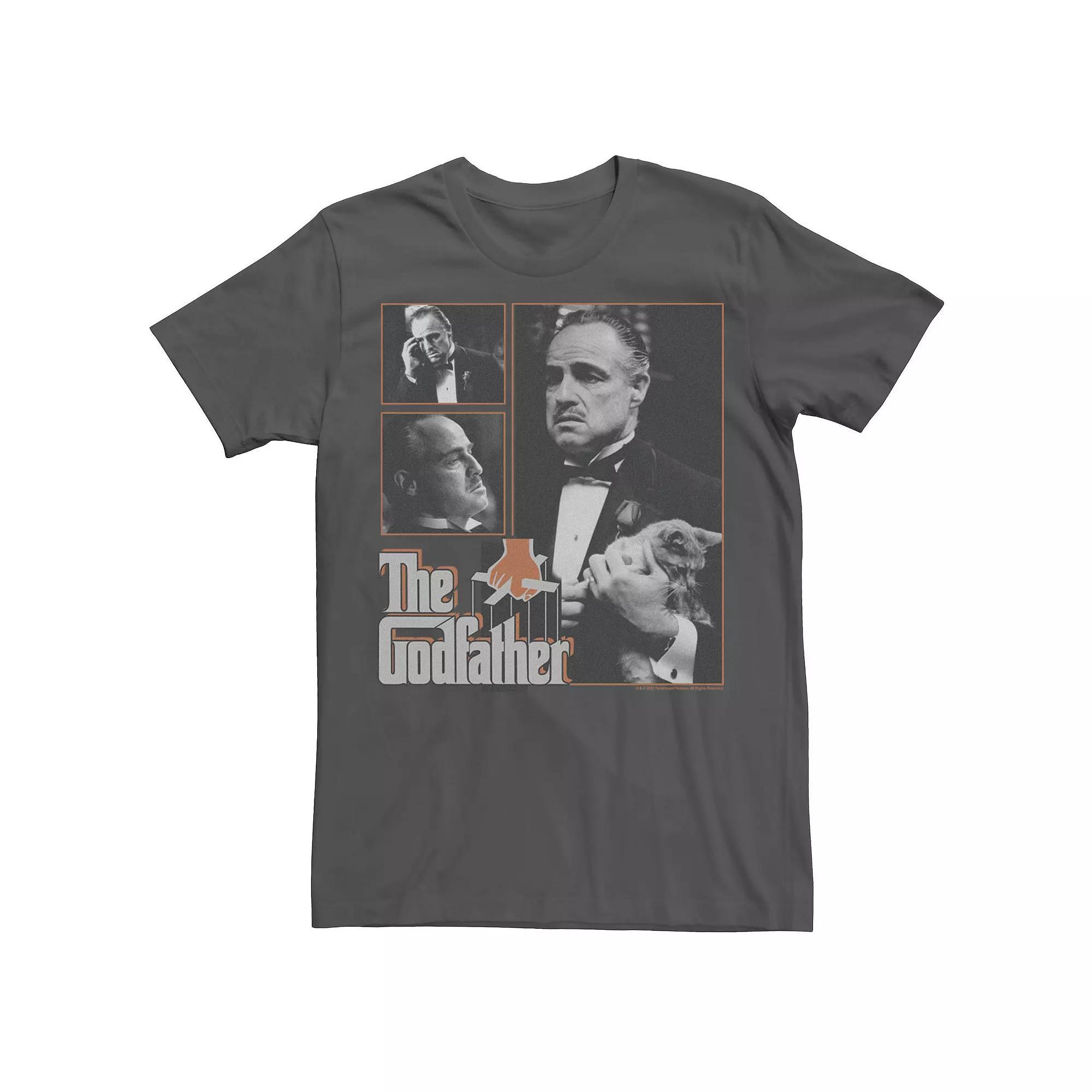 Mens The Godfather Tee Grey Product Image