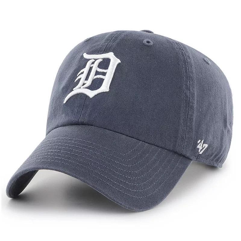 Men's '47 Navy Detroit Tigers Heritage Clean Up Adjustable Hat, Blue Product Image