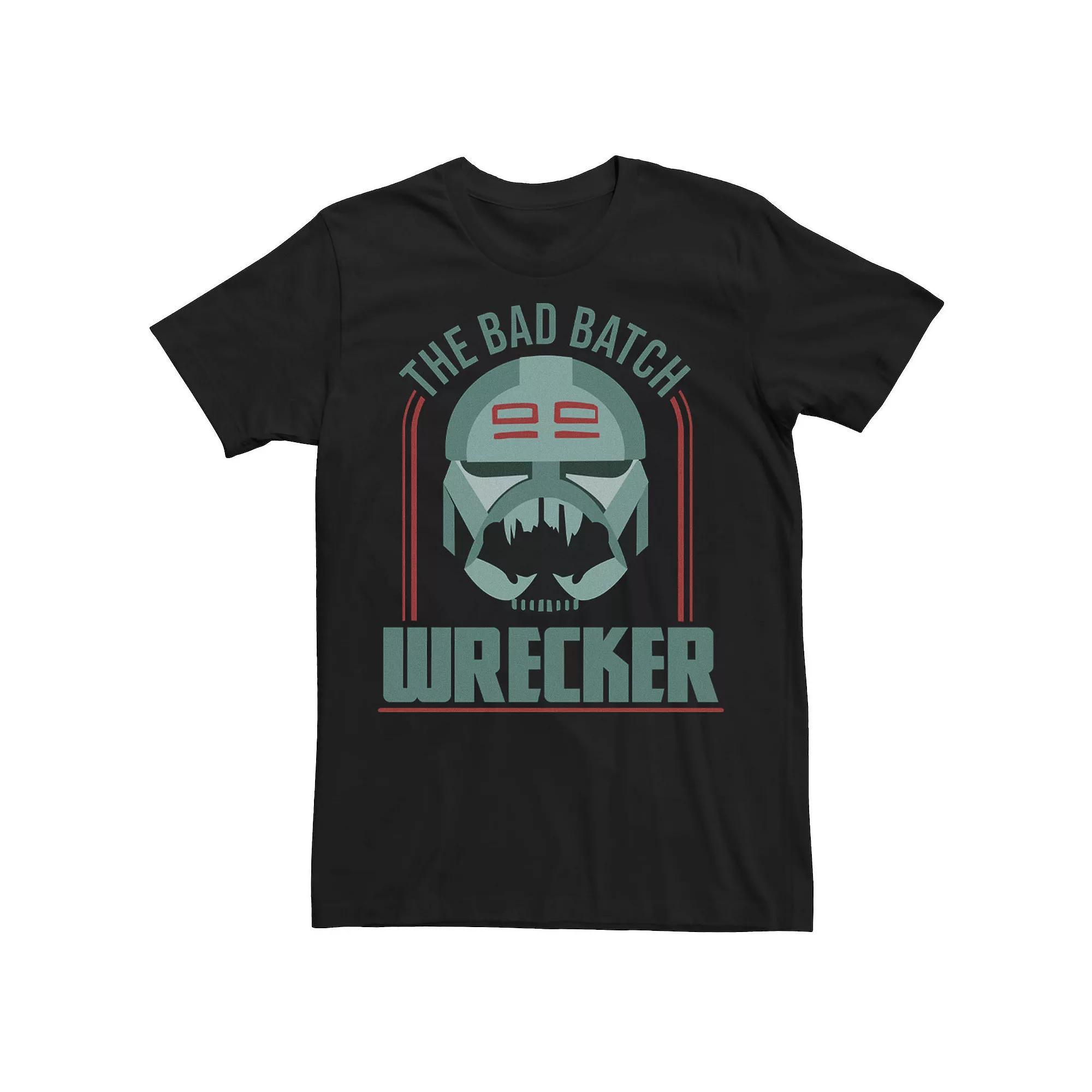 Men's Star Wars: The Clone Wars The Bad Batch Wrecker Tee, Size: XXL, Black Product Image