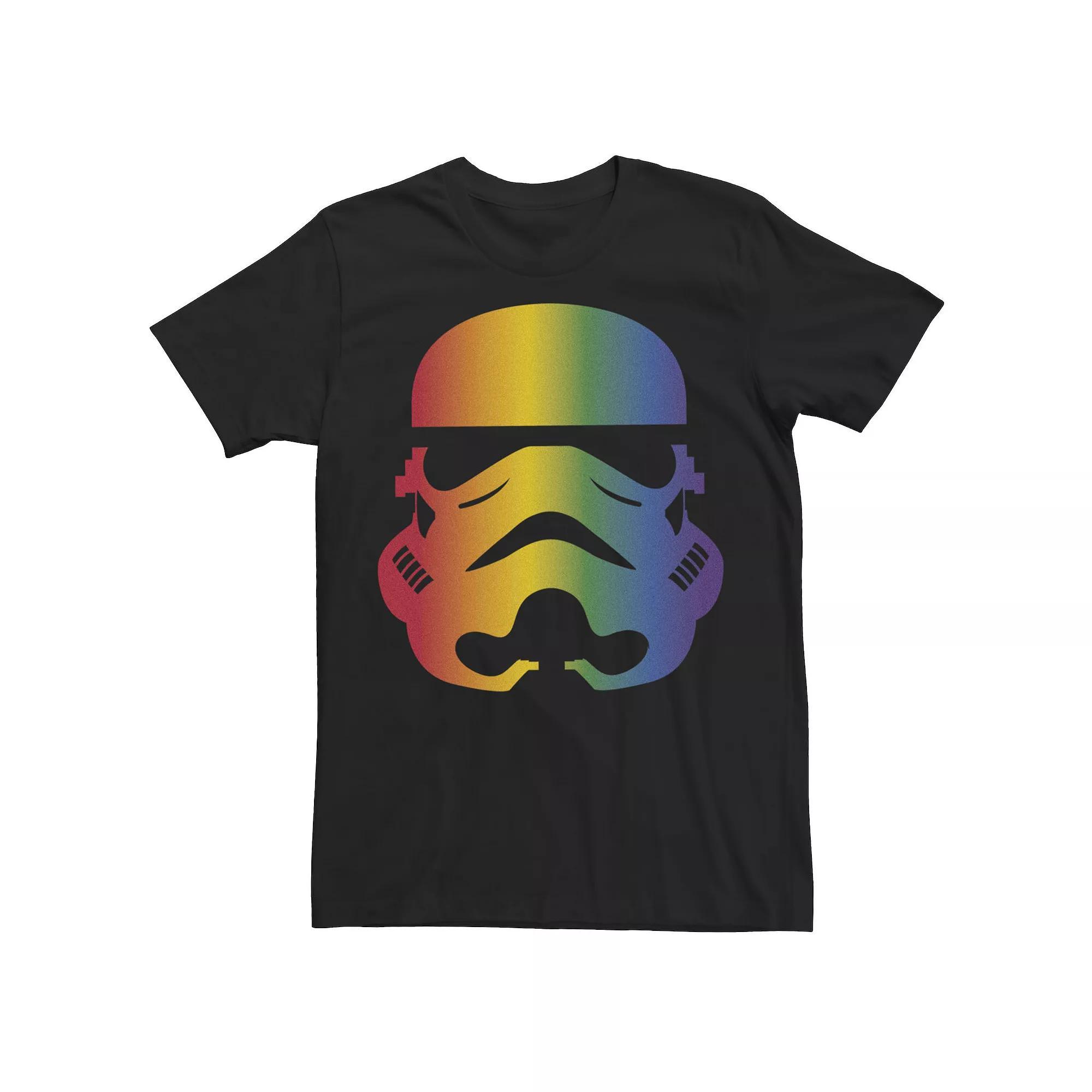 Men's Star Wars Rainbow Storm Tee, Size: XL, Black Product Image