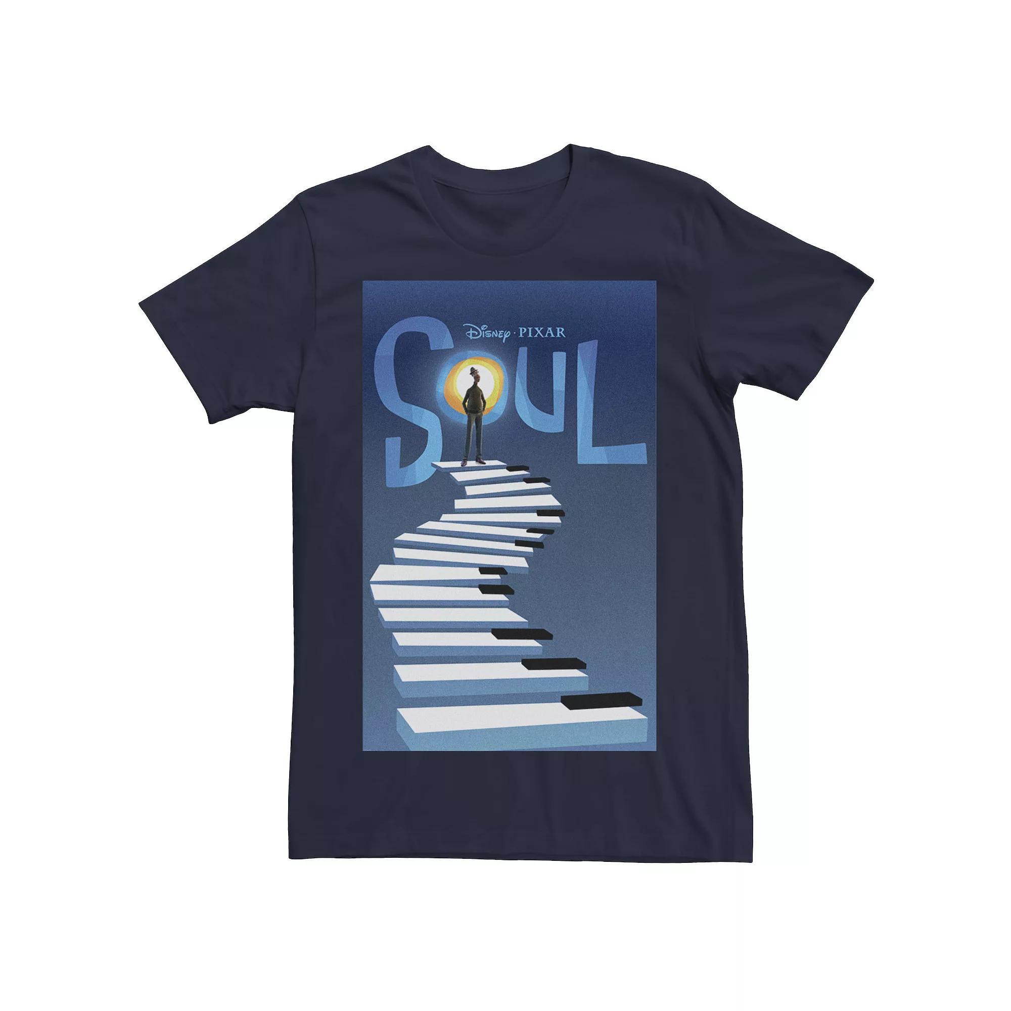 Disney / Pixar's Soul Men's Poster Tee, Size: XL, Blue Product Image