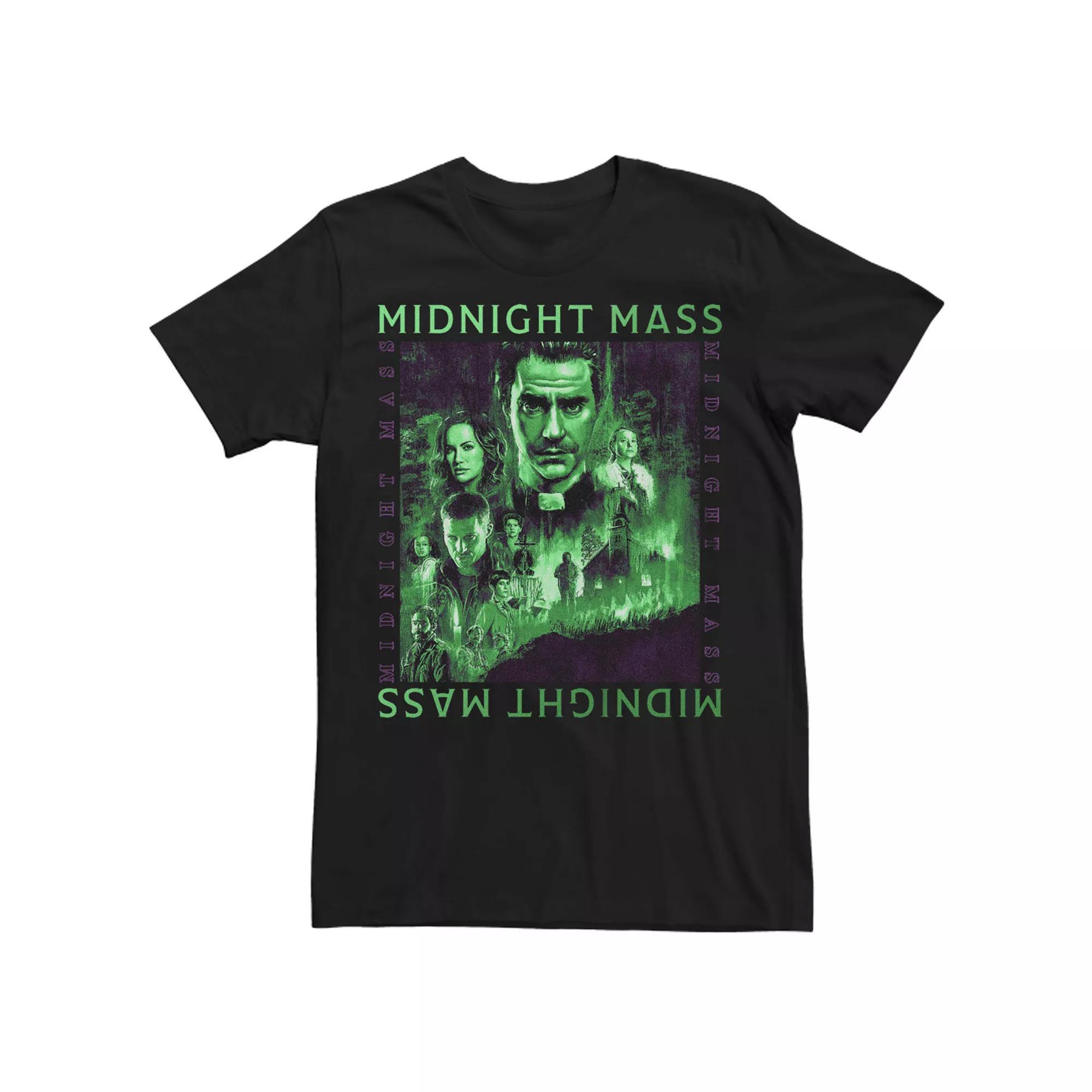 Men's Netflix Stranger Things Group Shot Fireworks Poster Tee, Size: 3XL, Blue Product Image