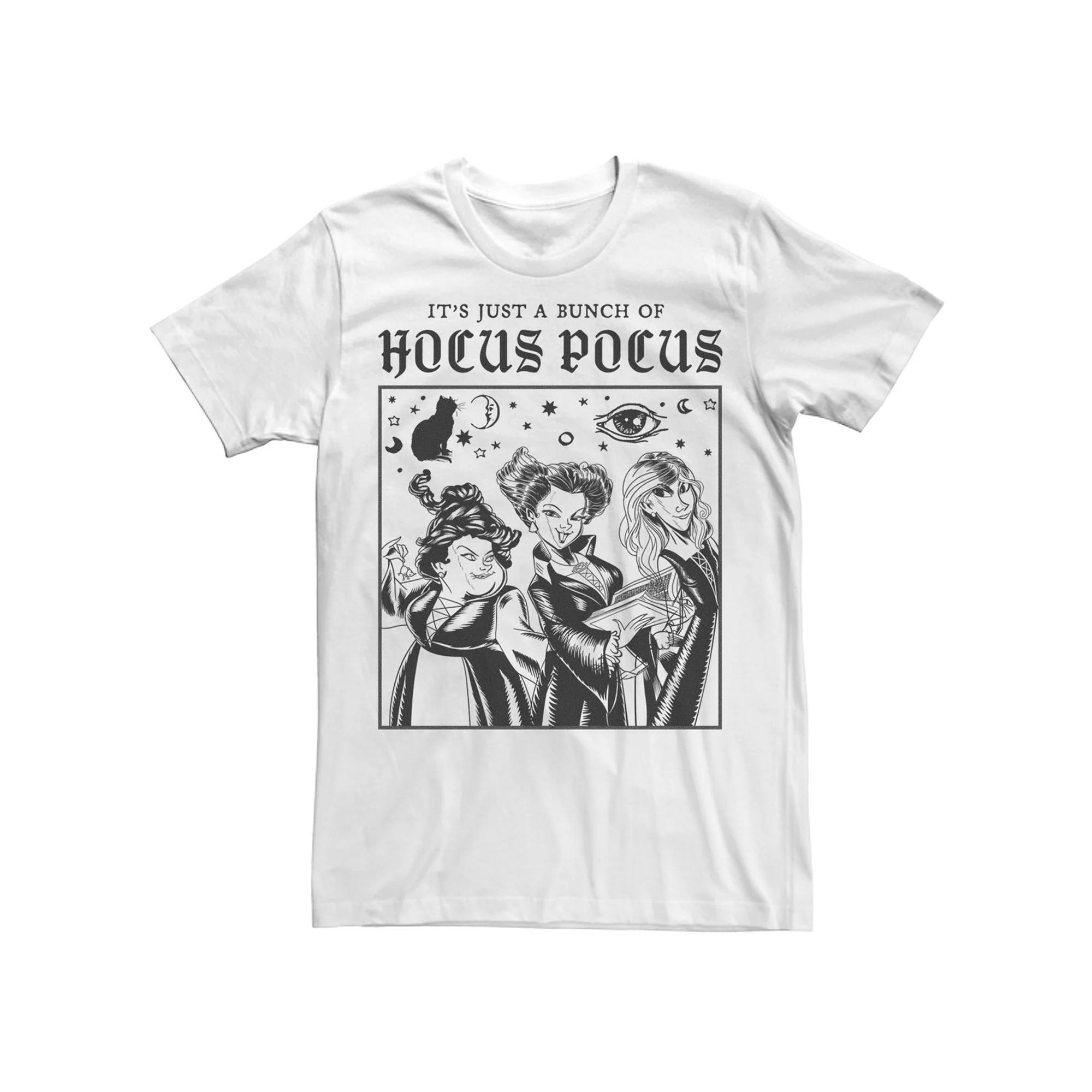 Big & Tall Hocus Pocus Sanderson Sisters Cartoon Graphic Tee, Men's, Size: 4XL, White Product Image