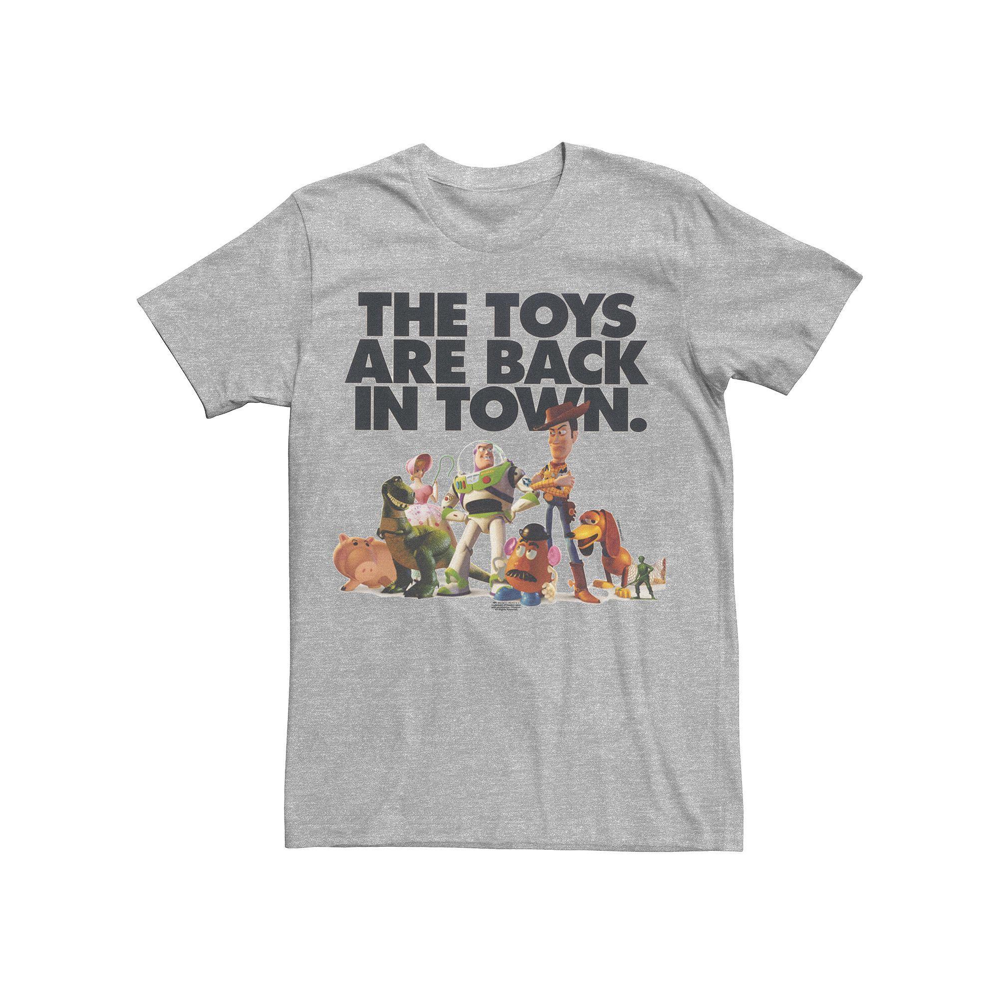 Disney / Pixar's Toy Story Men's Tee, Size: Small, Athletic Grey Product Image