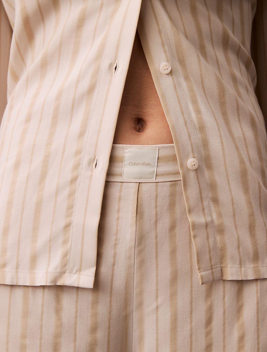 Woven Viscose Sleep Shorts Product Image