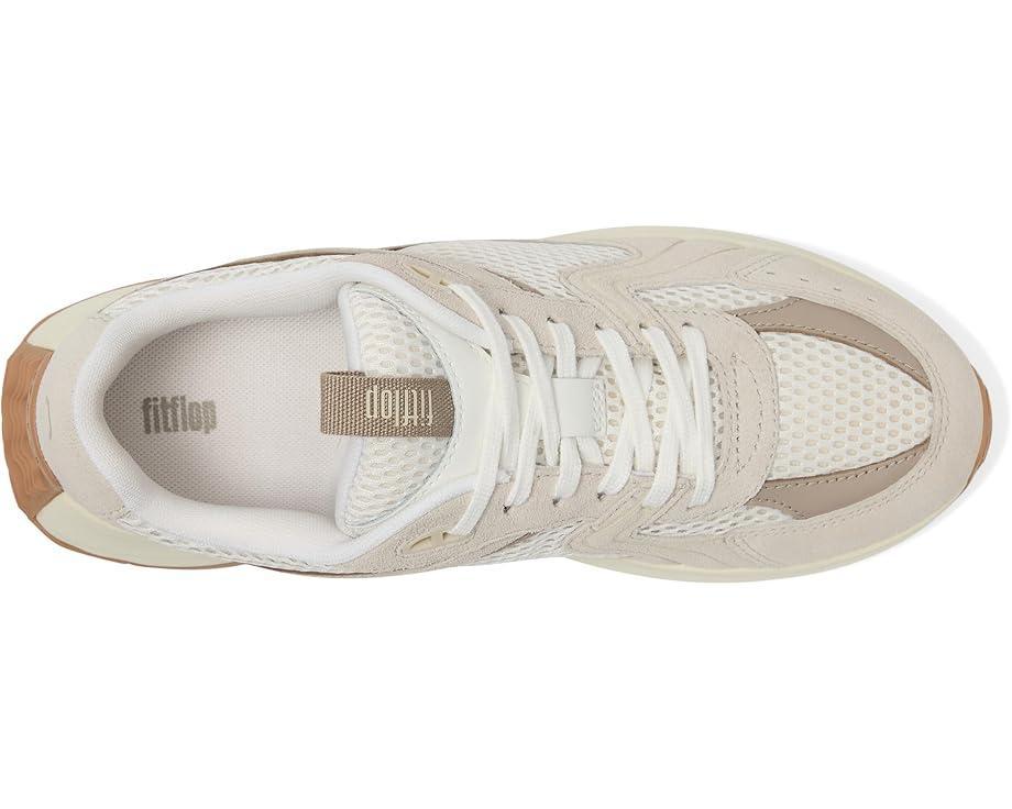 F-Mode Water-Resistant Fleece-Lined Mesh Flatform Laced Booties Product Image