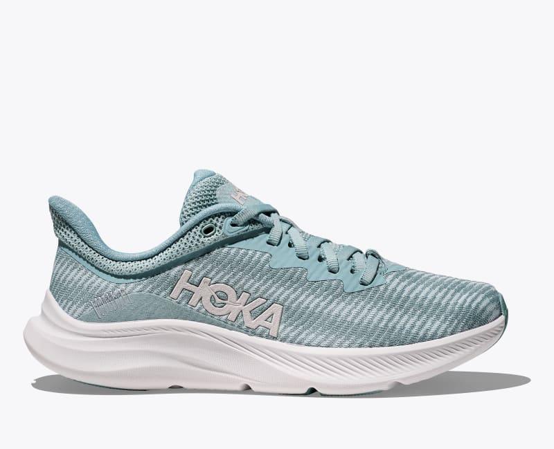 HOKA Women's Solimar Shoes in Cosmic Pearl/Alabaster, Size 6 Product Image