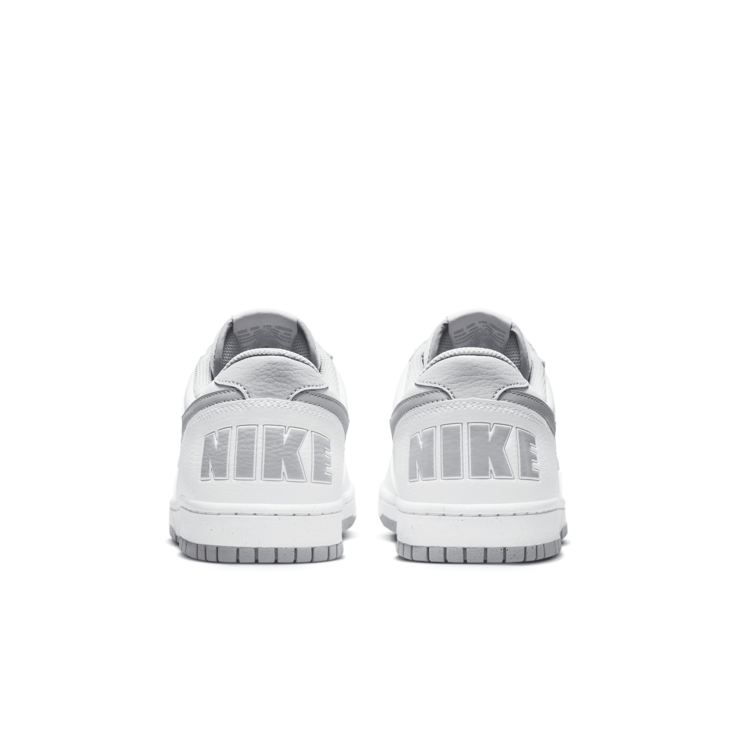 Men's Nike Big Low Sneakers, Size: 13, White Wolf Gray Product Image