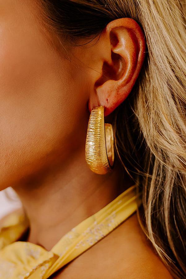 Desirable Destination Hoop Earrings Product Image