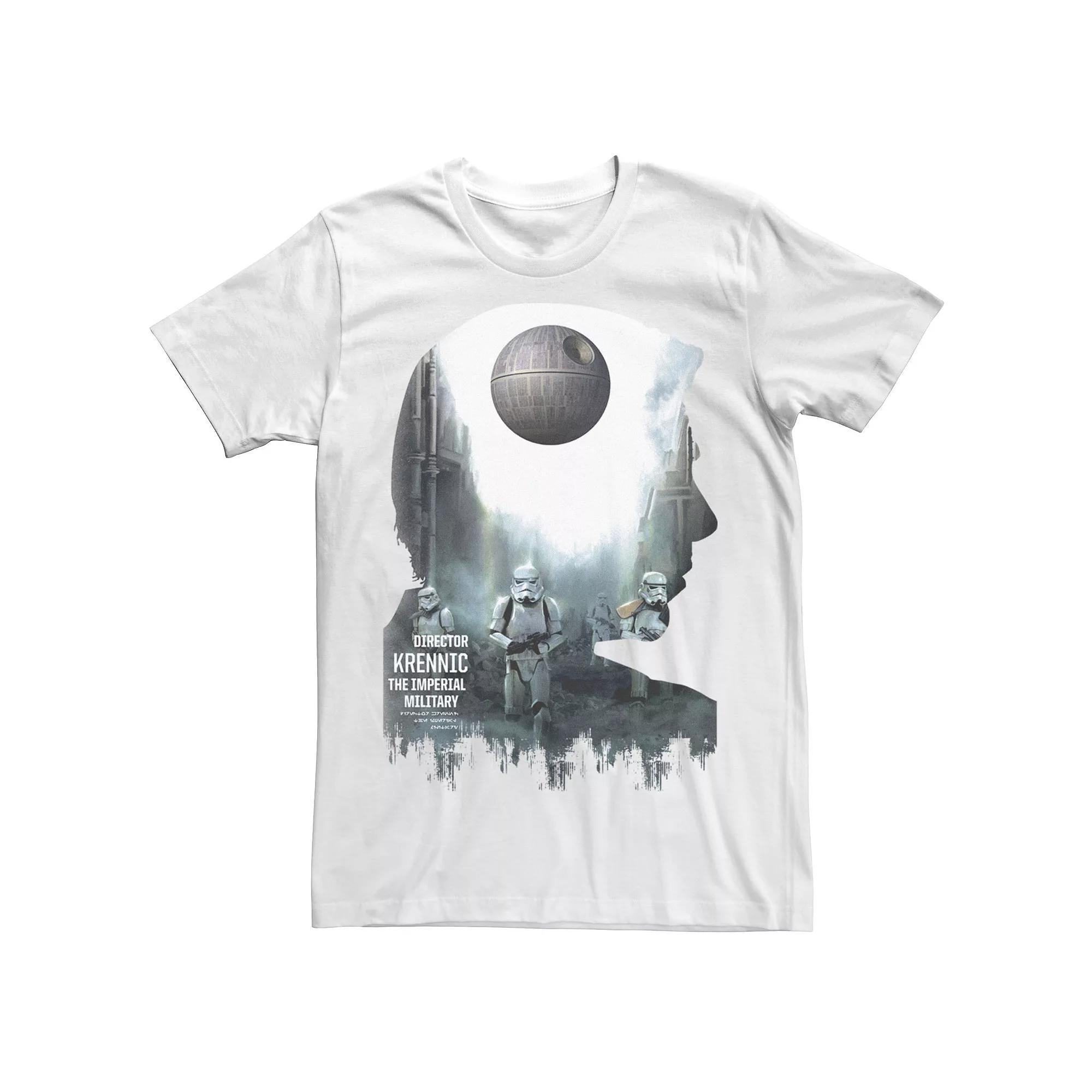 Men's Star Wars Director Krennic Graphic Tee, Size: XL, White Product Image