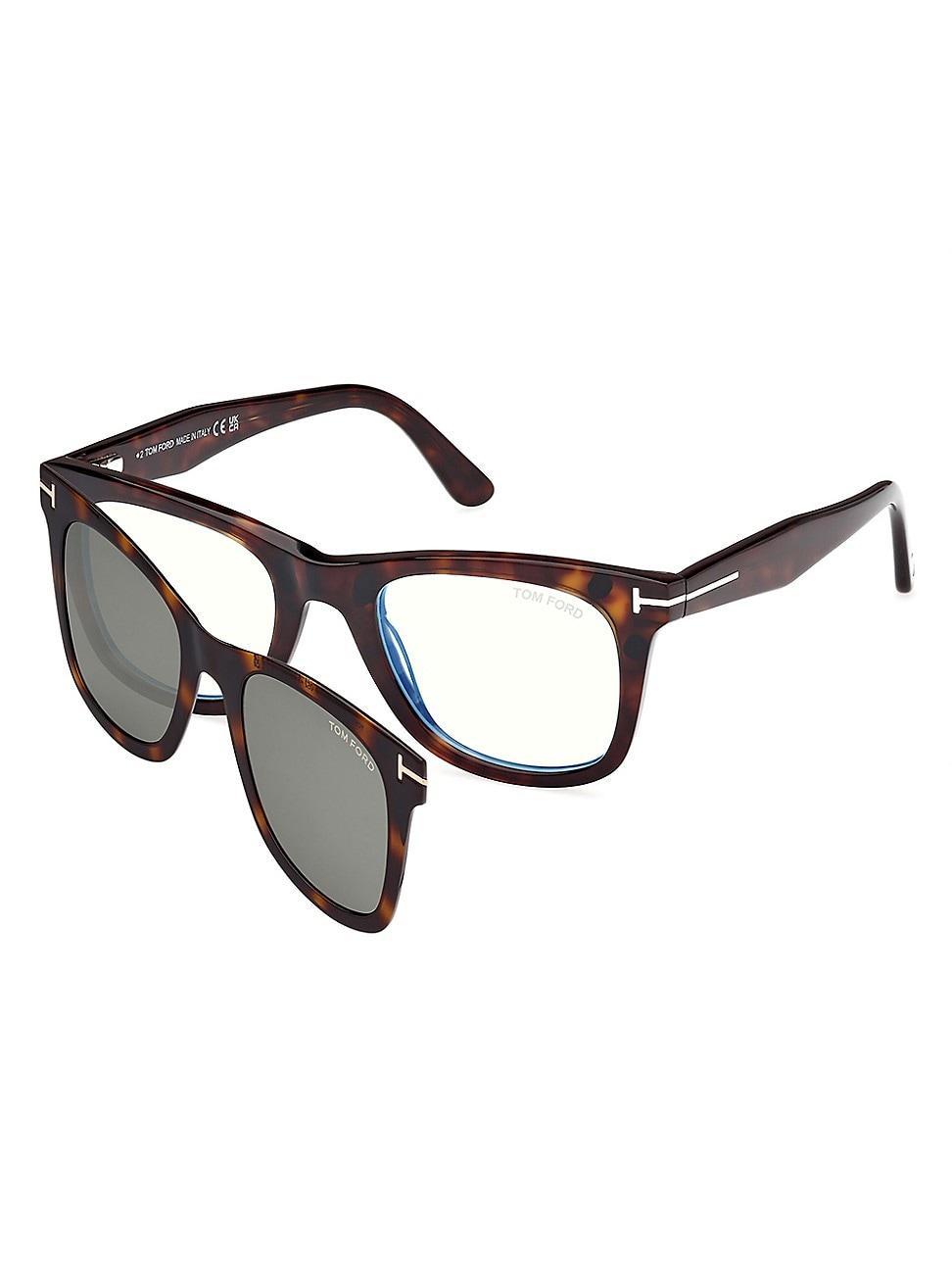 Mens 50MM Square Sunglasses Product Image