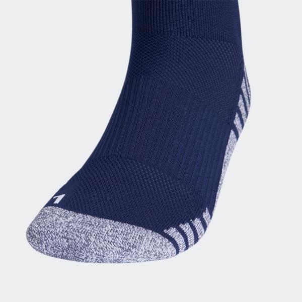 Men's adidas Metro 6 Over The Calf Socks, Size: Large, Black White Product Image