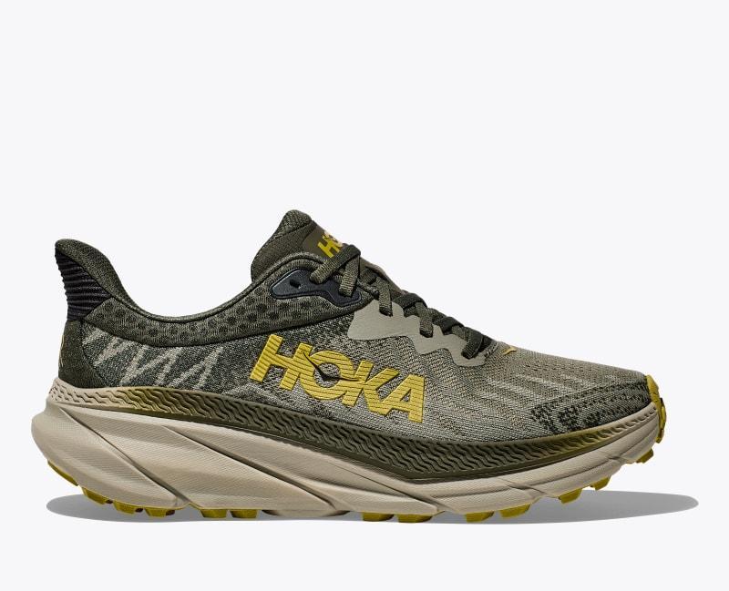 HOKA Men's Challenger 7 Shoes in Mountain Fog/Druzy, Size 8 Product Image