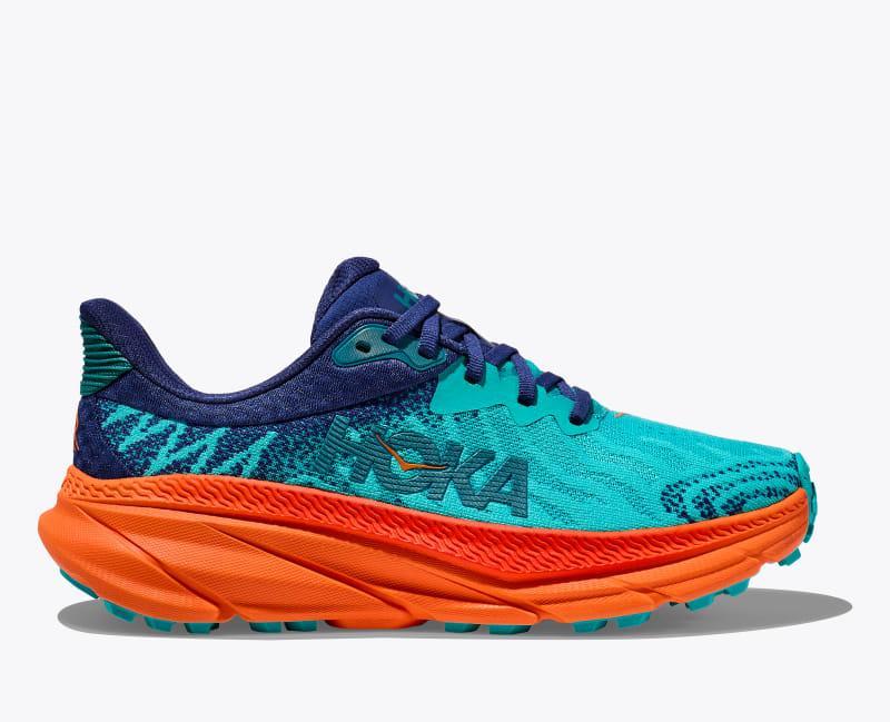 HOKA Women's Challenger 7 Shoes in Stardust/Asteroid, Size 7.5 Product Image