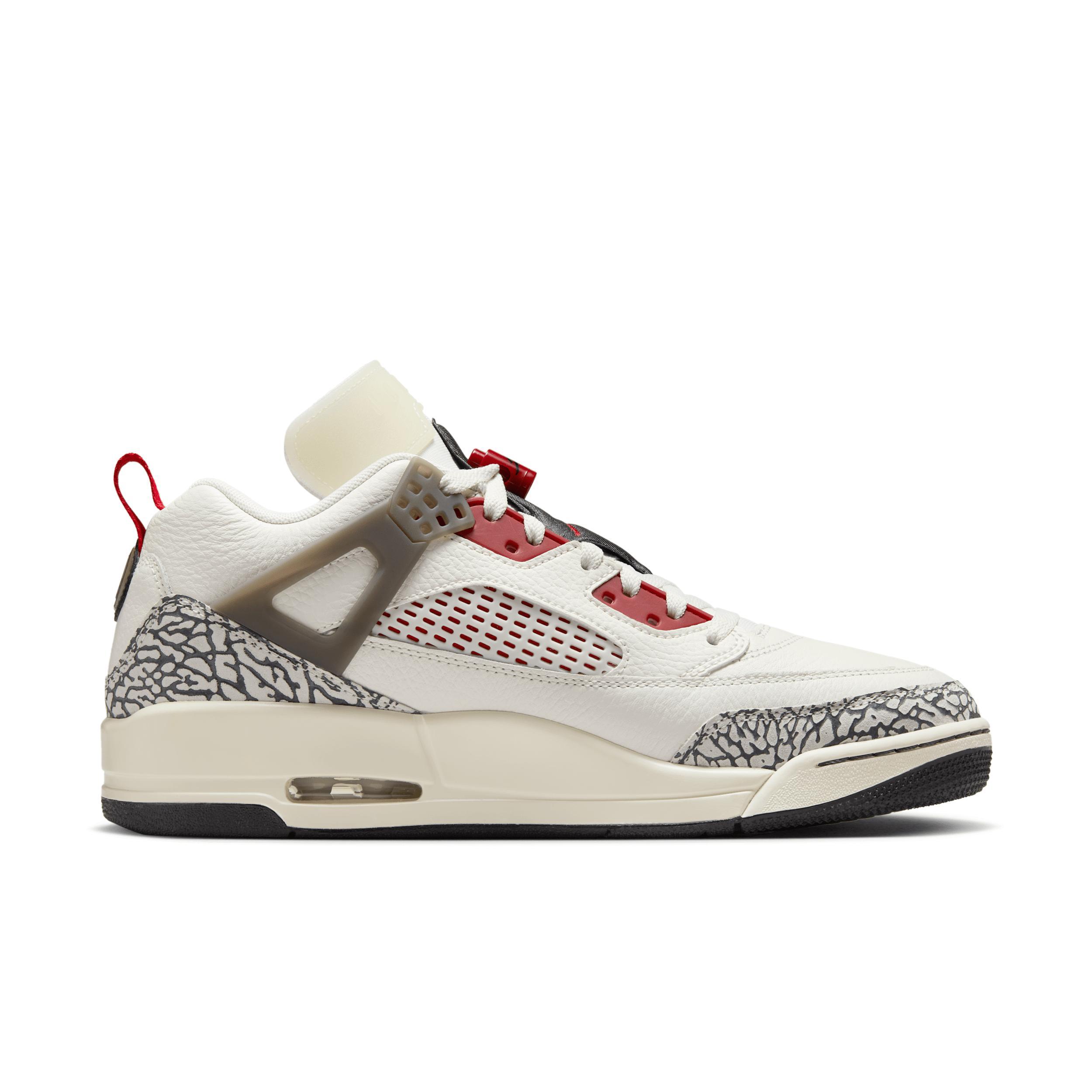 Jordan Mens Spizike Low Casual Shoes in Sail/Anthracite/Coconut Milk Product Image