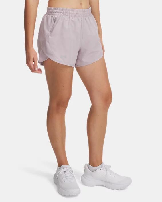 Women's Under Armour Fly-By Shorts, Size: XL, Ether Blue Product Image
