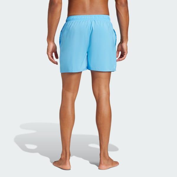 adidas Solid CLX Short-Length Swim Shorts Halo Mint 3XL Mens Product Image