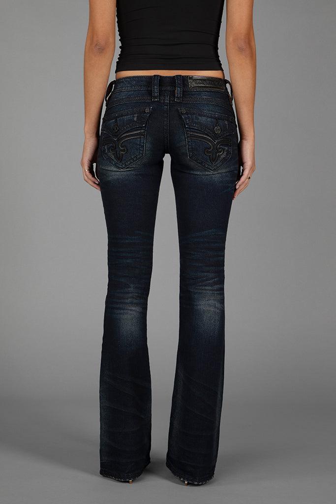 Gwen Super Low-Rise Bootcut Jeans Product Image