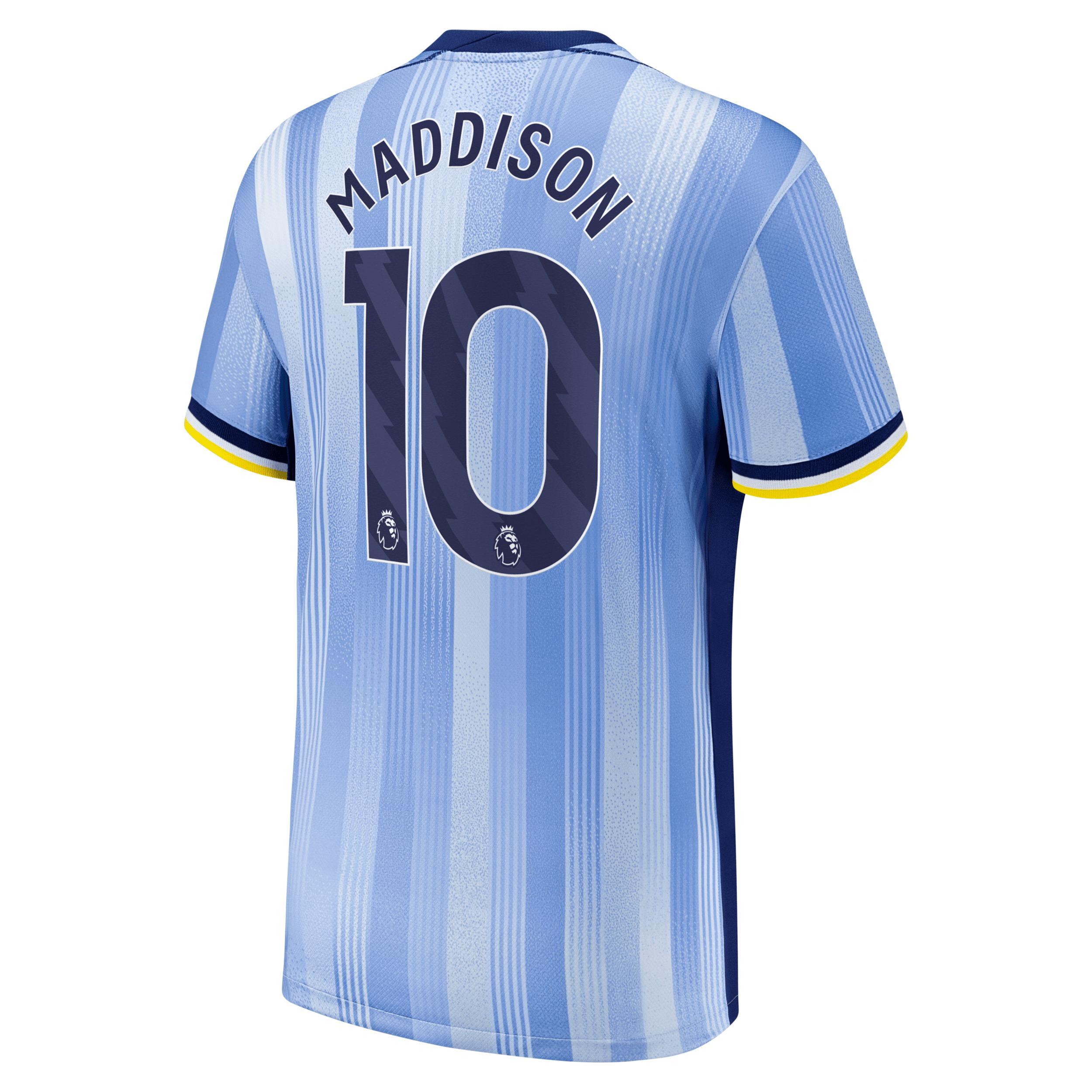 Men's Nike James Maddison Blue Tottenham Hotspur 2024/25 Away Replica Player Jersey, Size: 2XL, Tot Blue Product Image