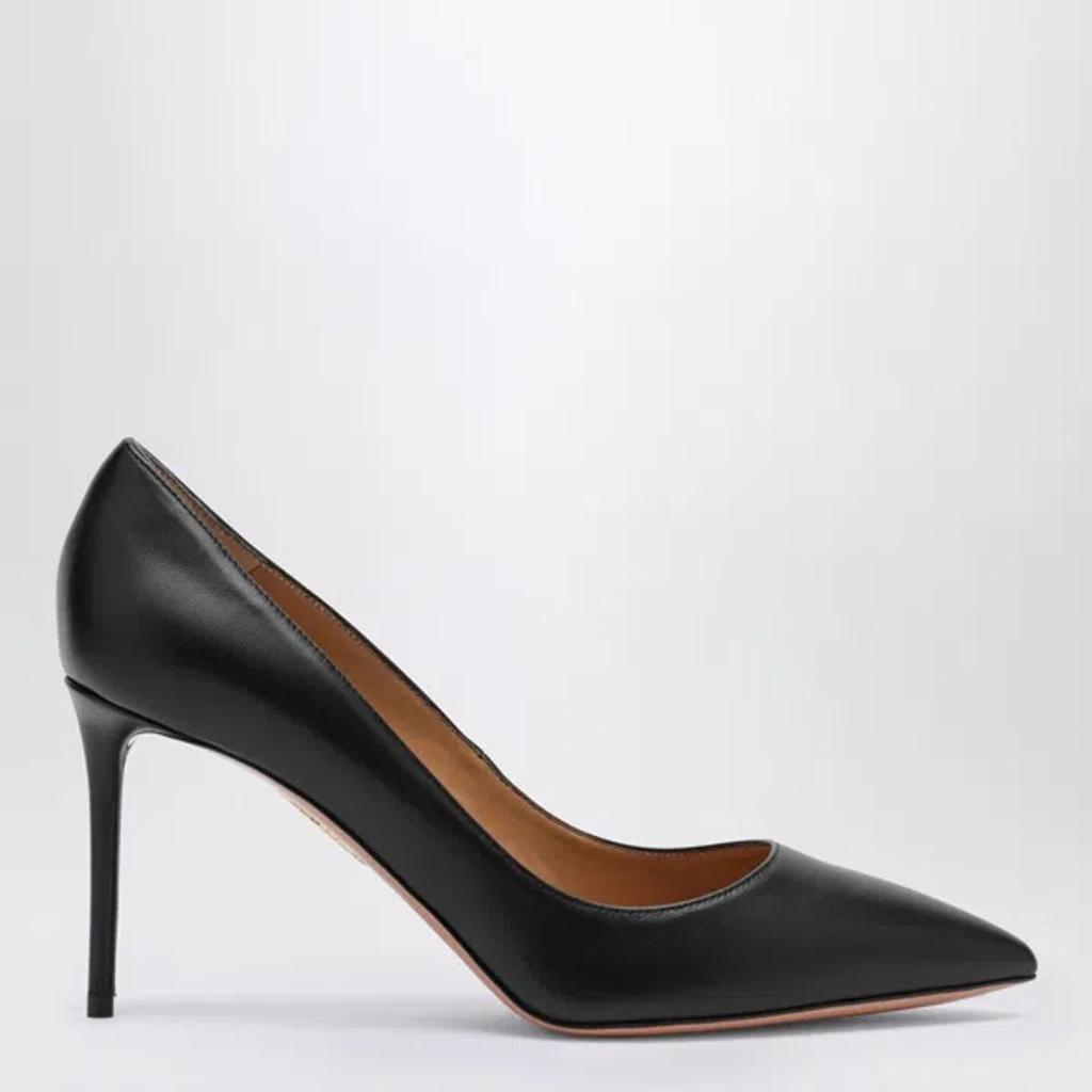 AQUAZZURA Pointed 85mm Pumps In Black Product Image